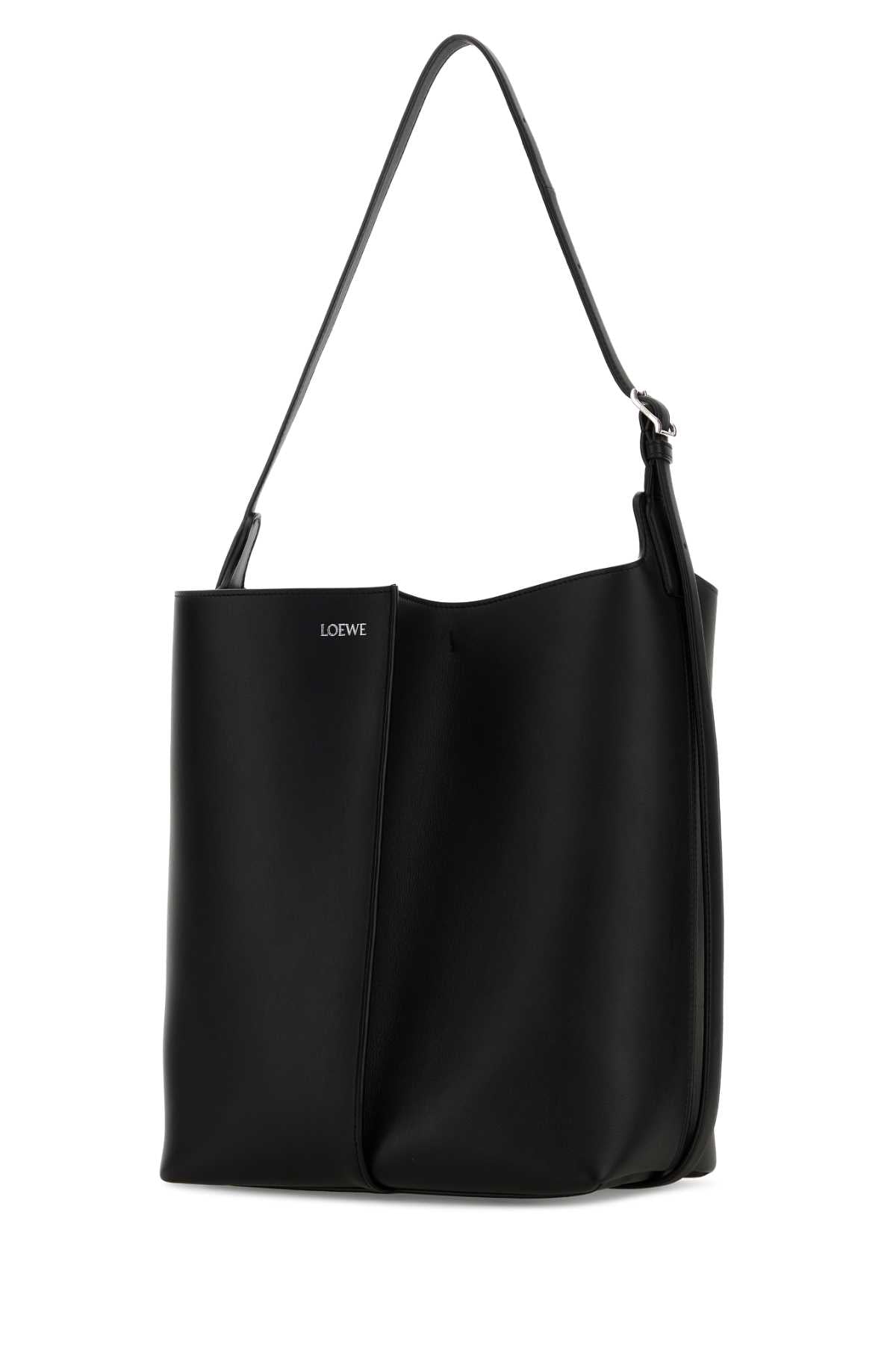 Loewe Women Black Leather Large Bilbao Bucket Bag LOEWE