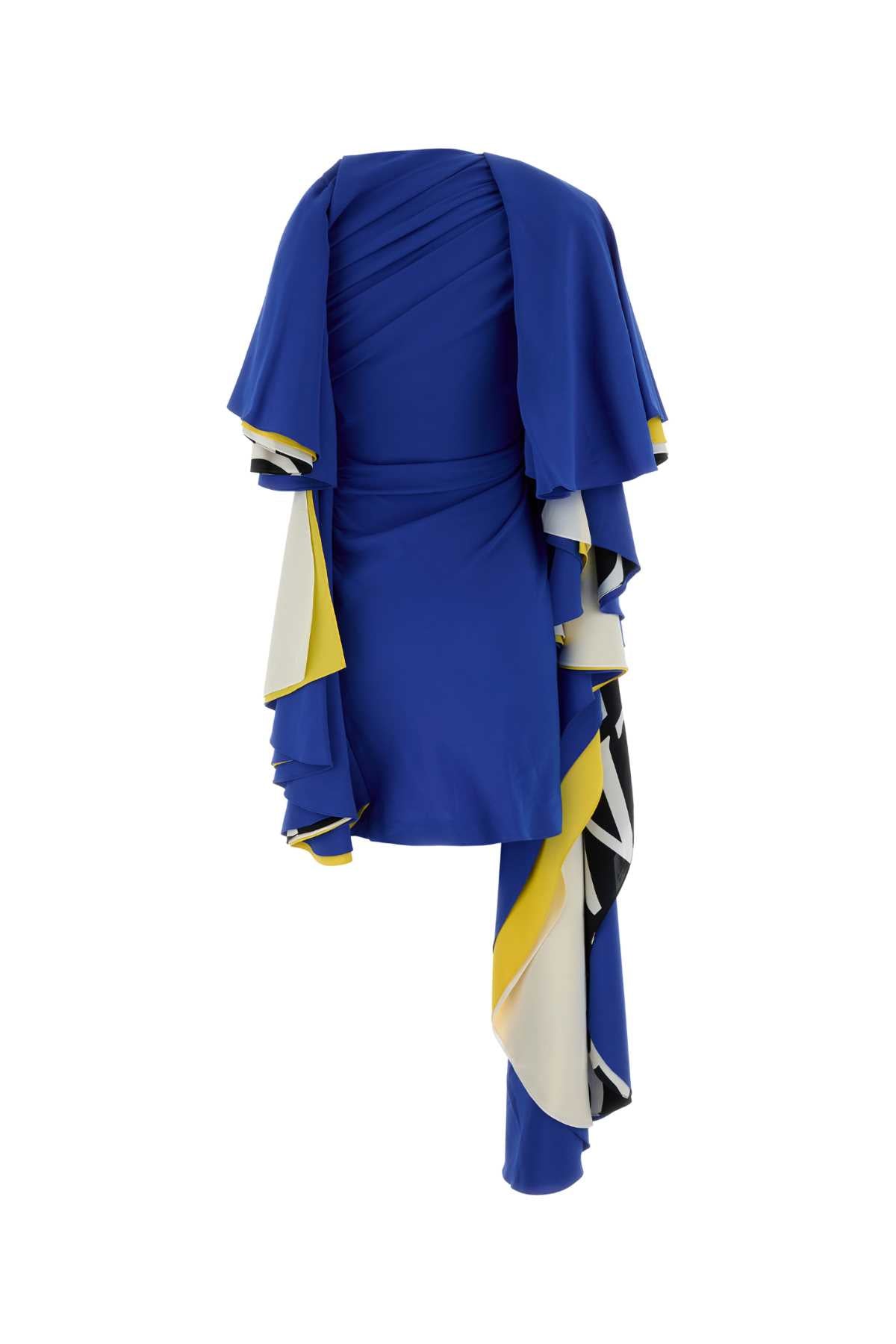 Loewe Women Blue Cady Dress LOEWE