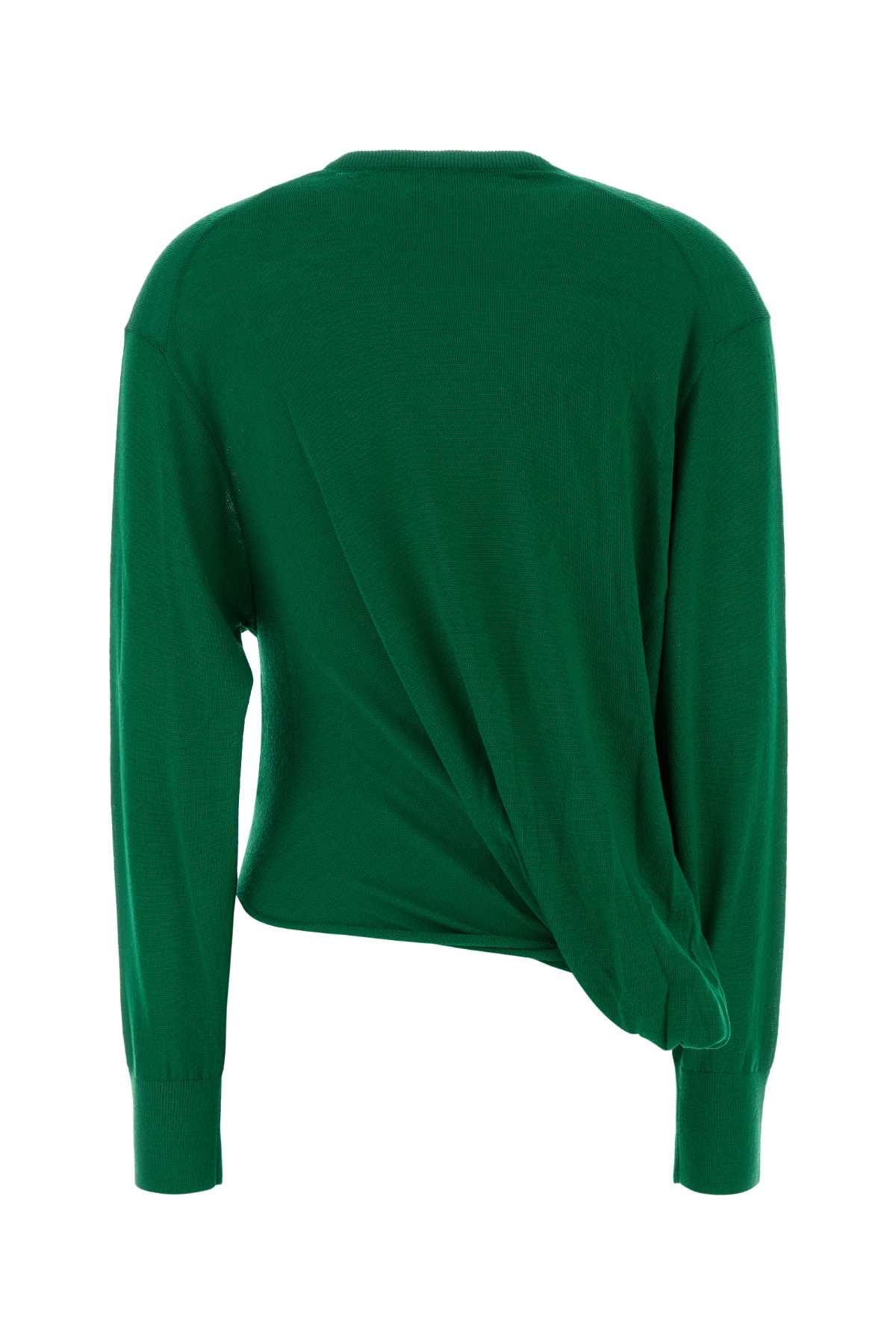 Loewe Women Green Wool Blend Sweater LOEWE