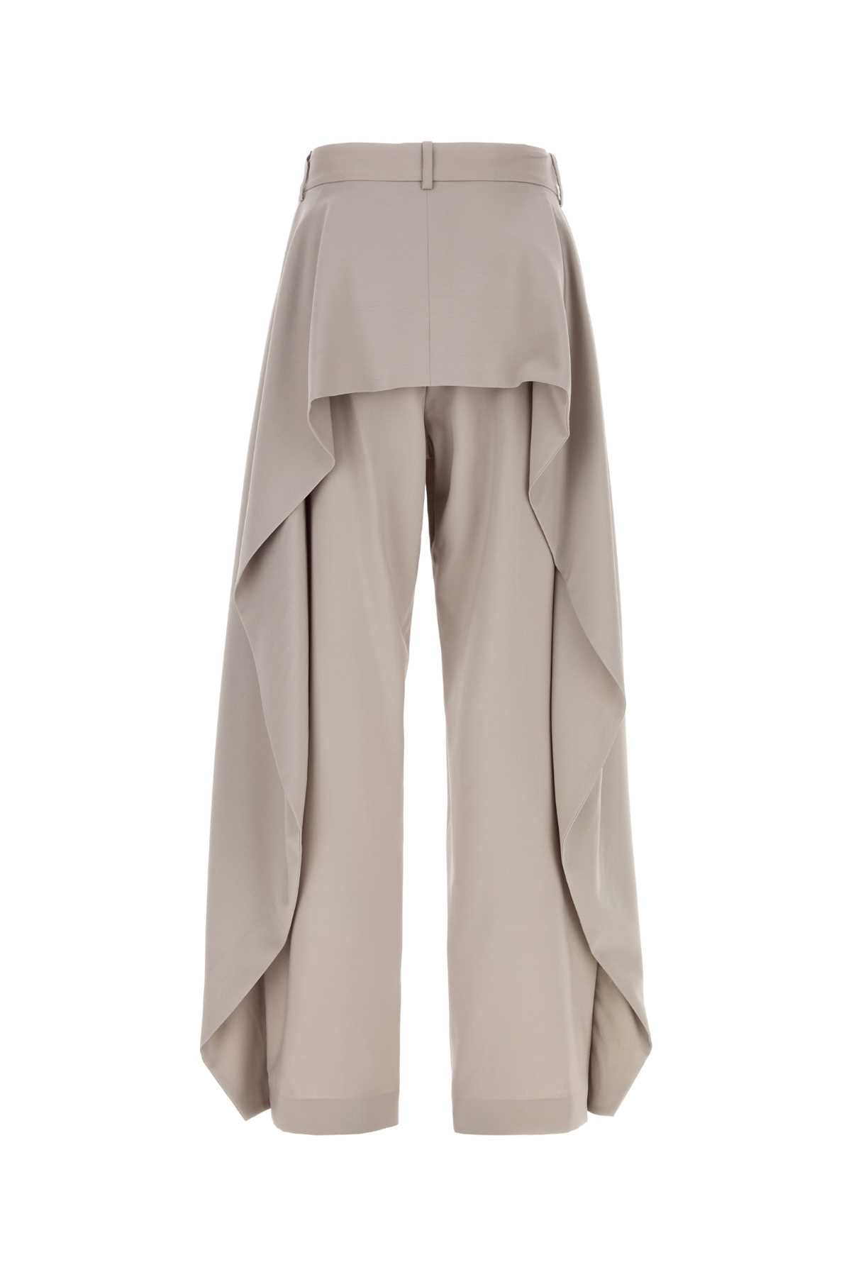 Loewe Women Cappuccino Wool Pant LOEWE