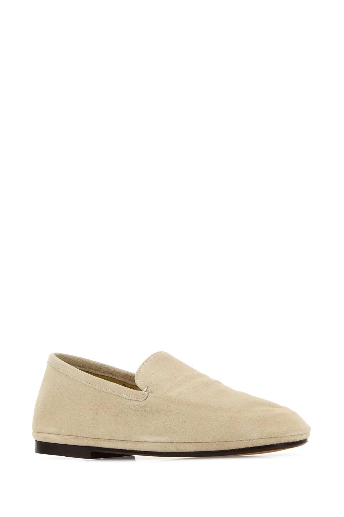 Lemaire Women Sand Suede Loafers LEMAIRE