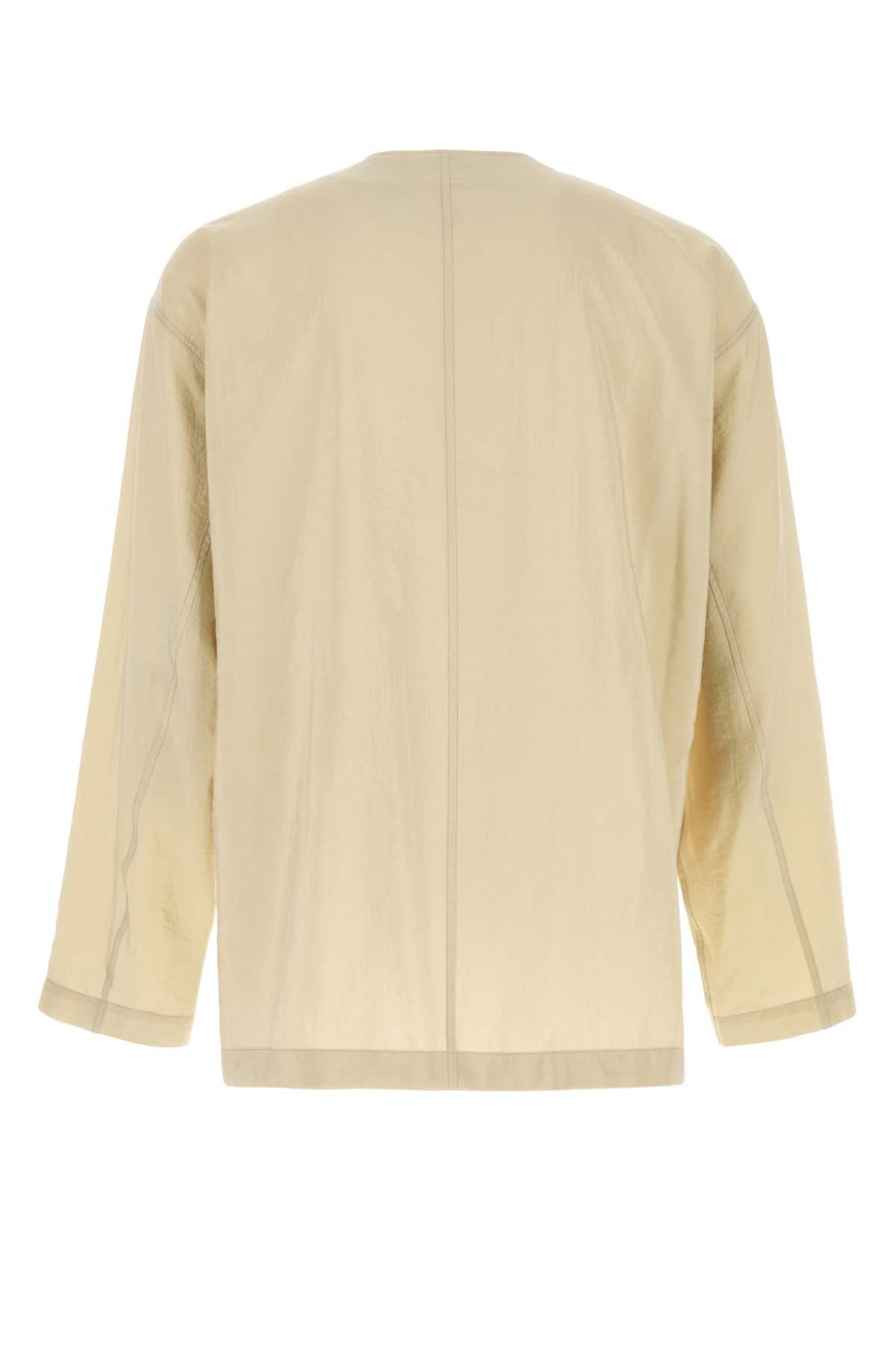 Lemaire Men Sand Jersey Shirt LEMAIRE