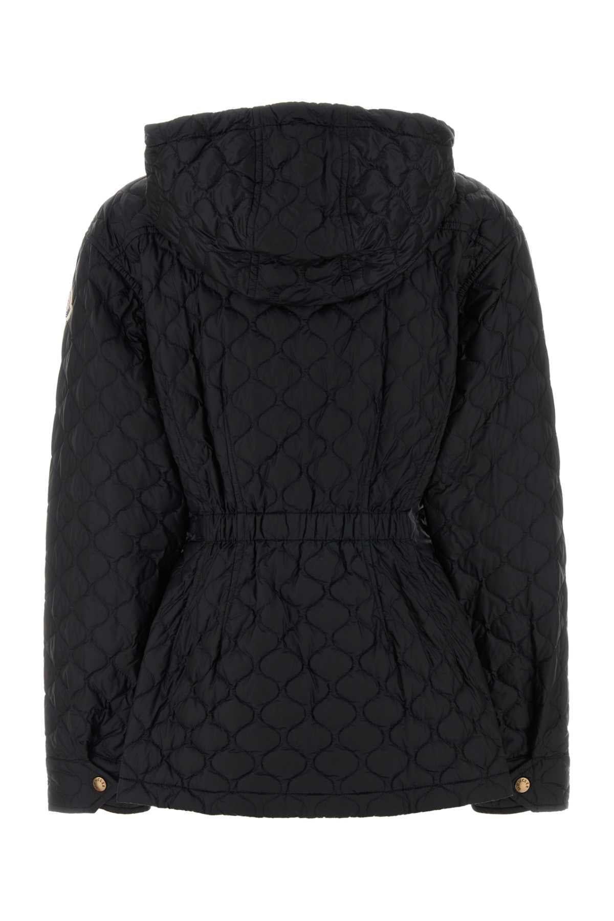 Moncler Women Black Nylon Arum Down Jacket MONCLER