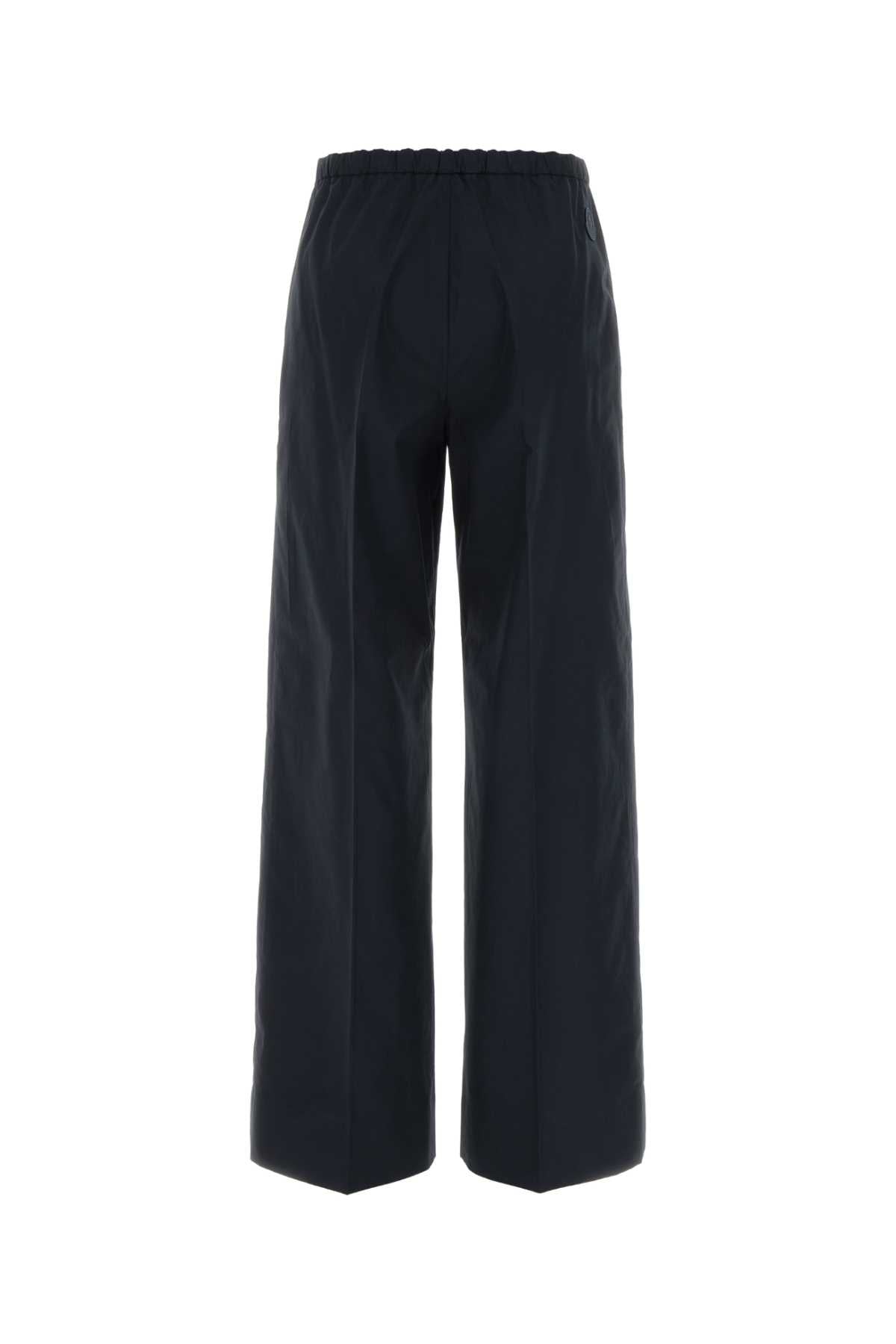Moncler Women Midnight Blue Cotton Pant MONCLER