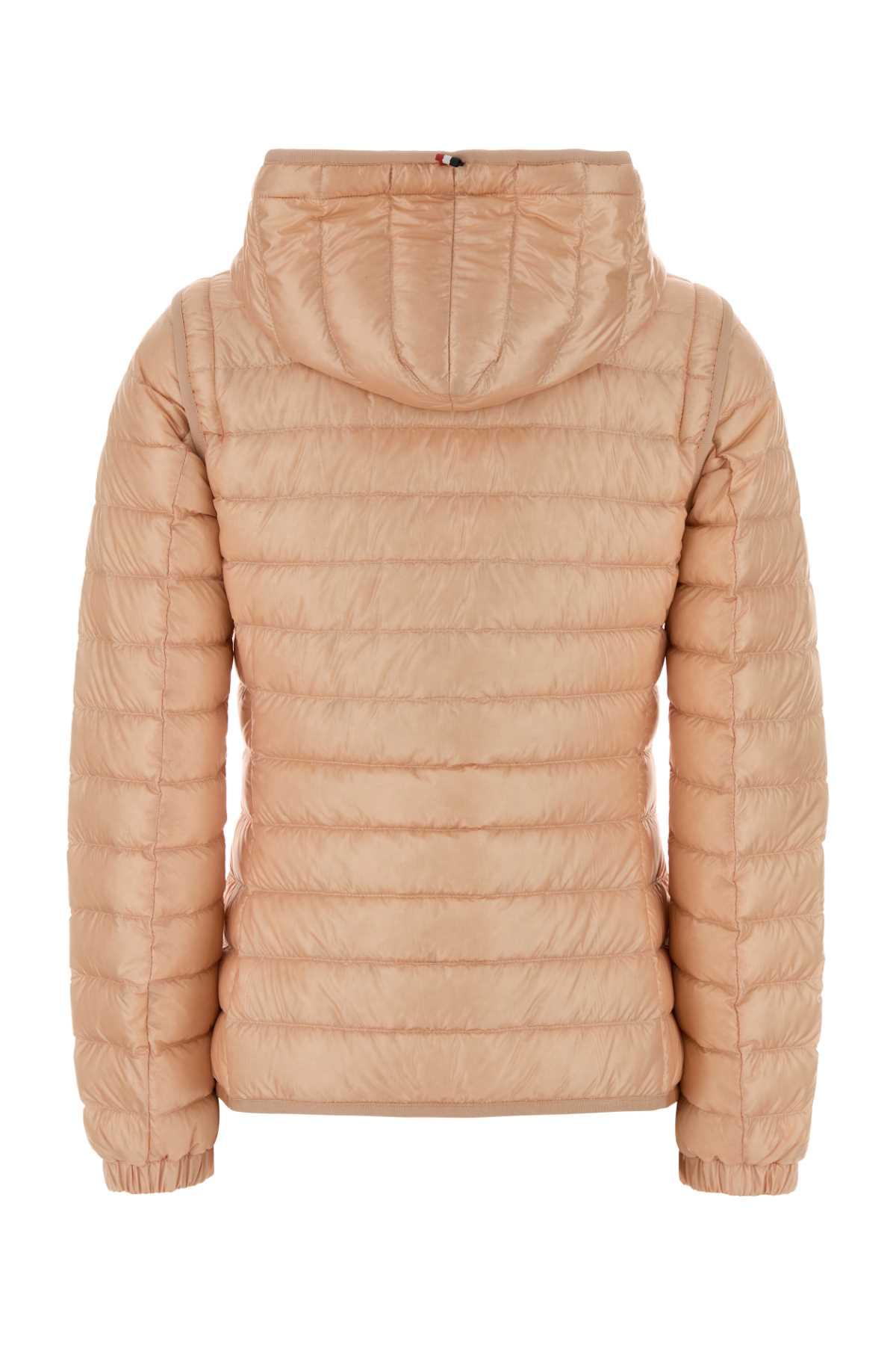 Moncler Grenoble Women Salmon Nylon Karuras Down Jacket MONCLER GRENOBLE