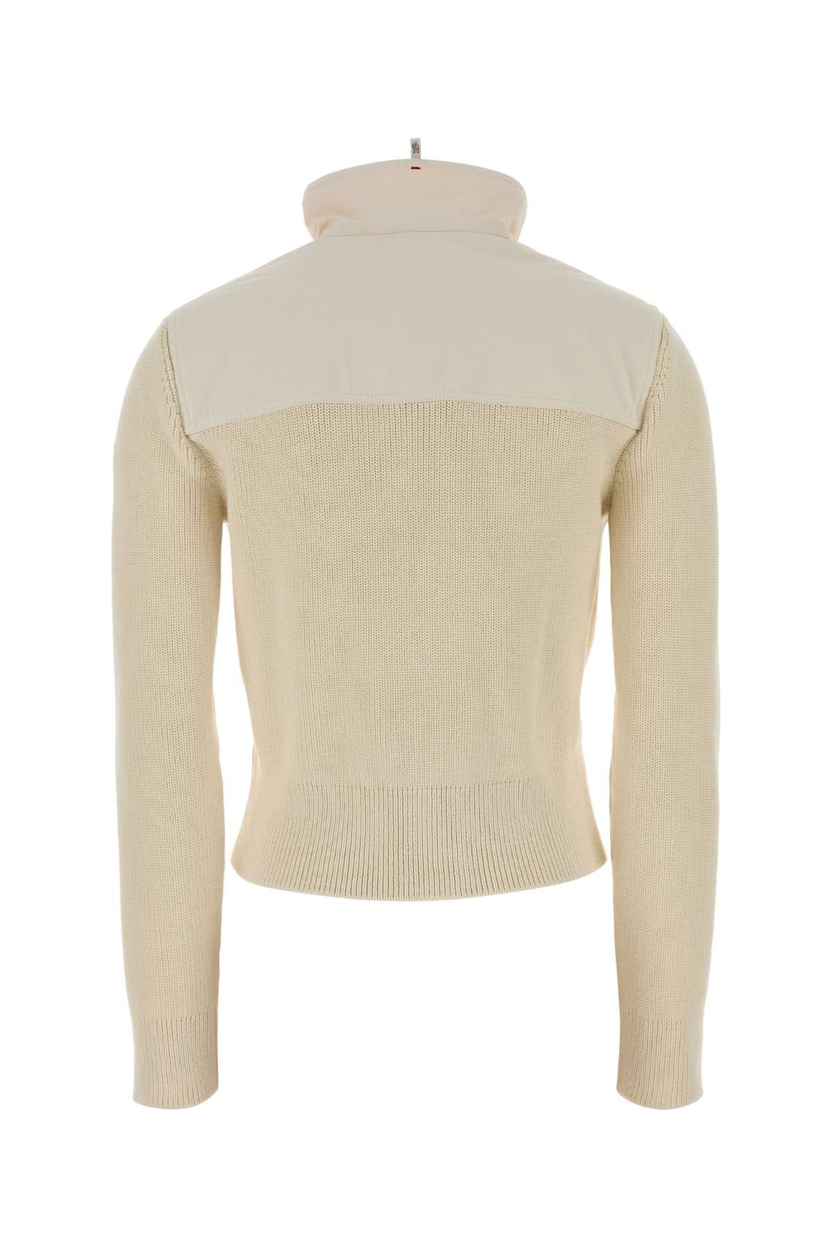 Moncler Grenoble Women Cream Cotton Jacket MONCLER GRENOBLE