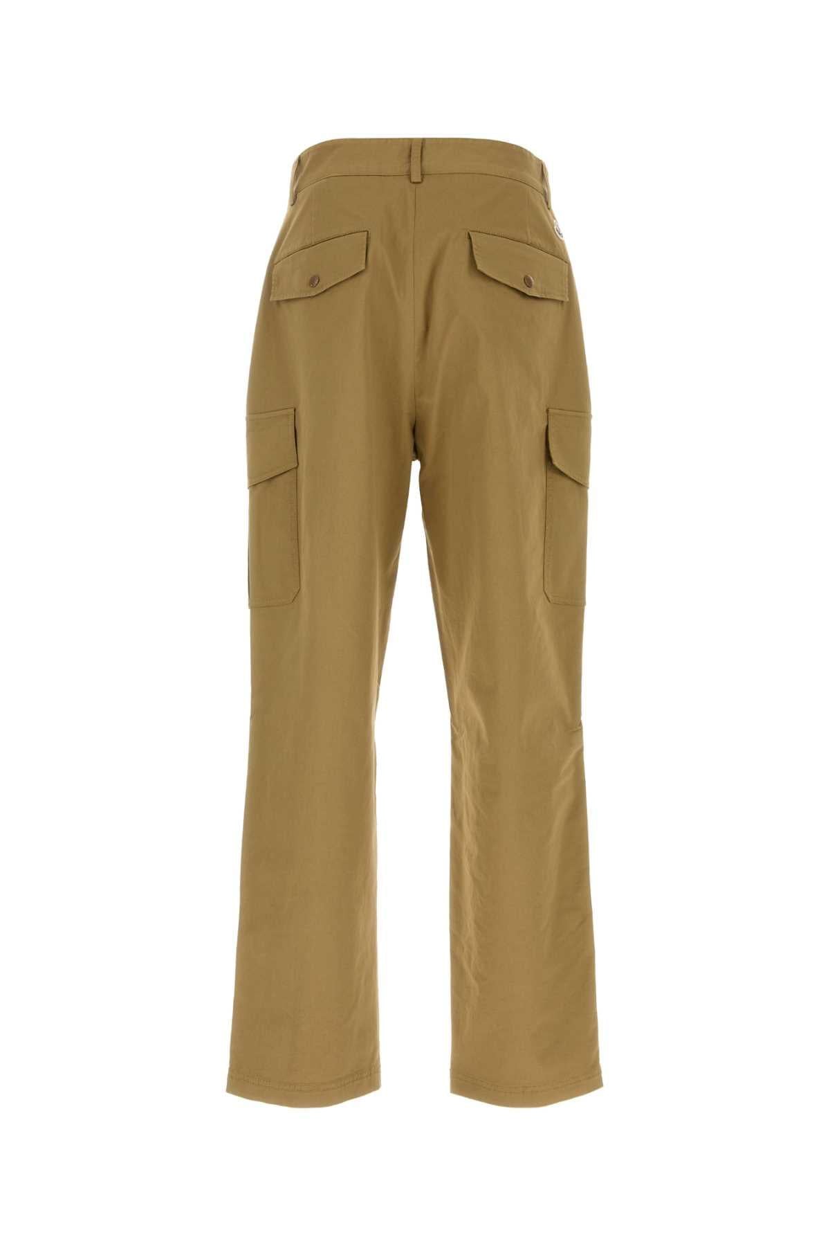 Moncler Men Beige Stretch Cotton Cargo Pant MONCLER