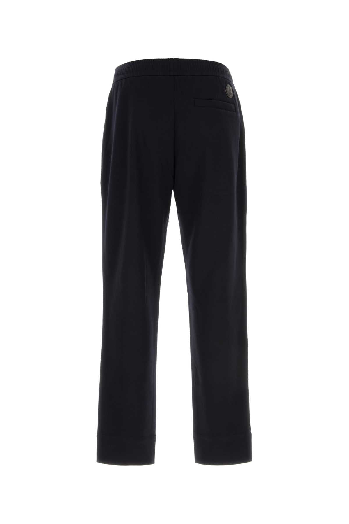 Moncler Men Midnight Blue Cotton Blend Joggers MONCLER