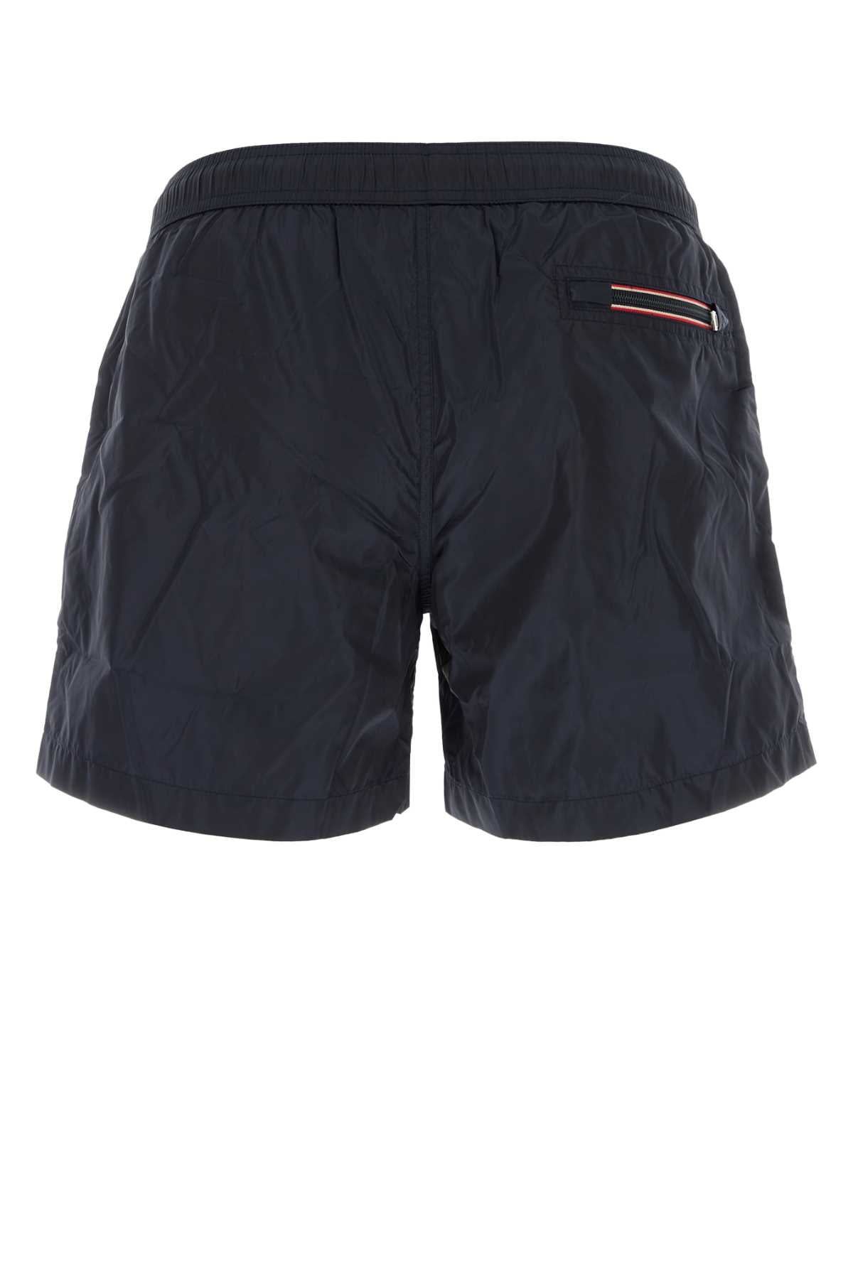 Moncler Men Navy Blue Nylon Swimming Shorts MONCLER