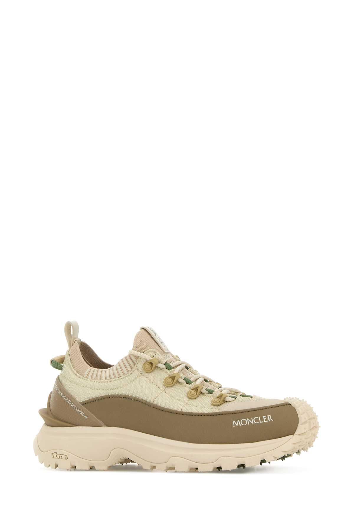 Moncler Women Two-Tone Canvas Trailgrip Lite3 Sneakers MONCLER