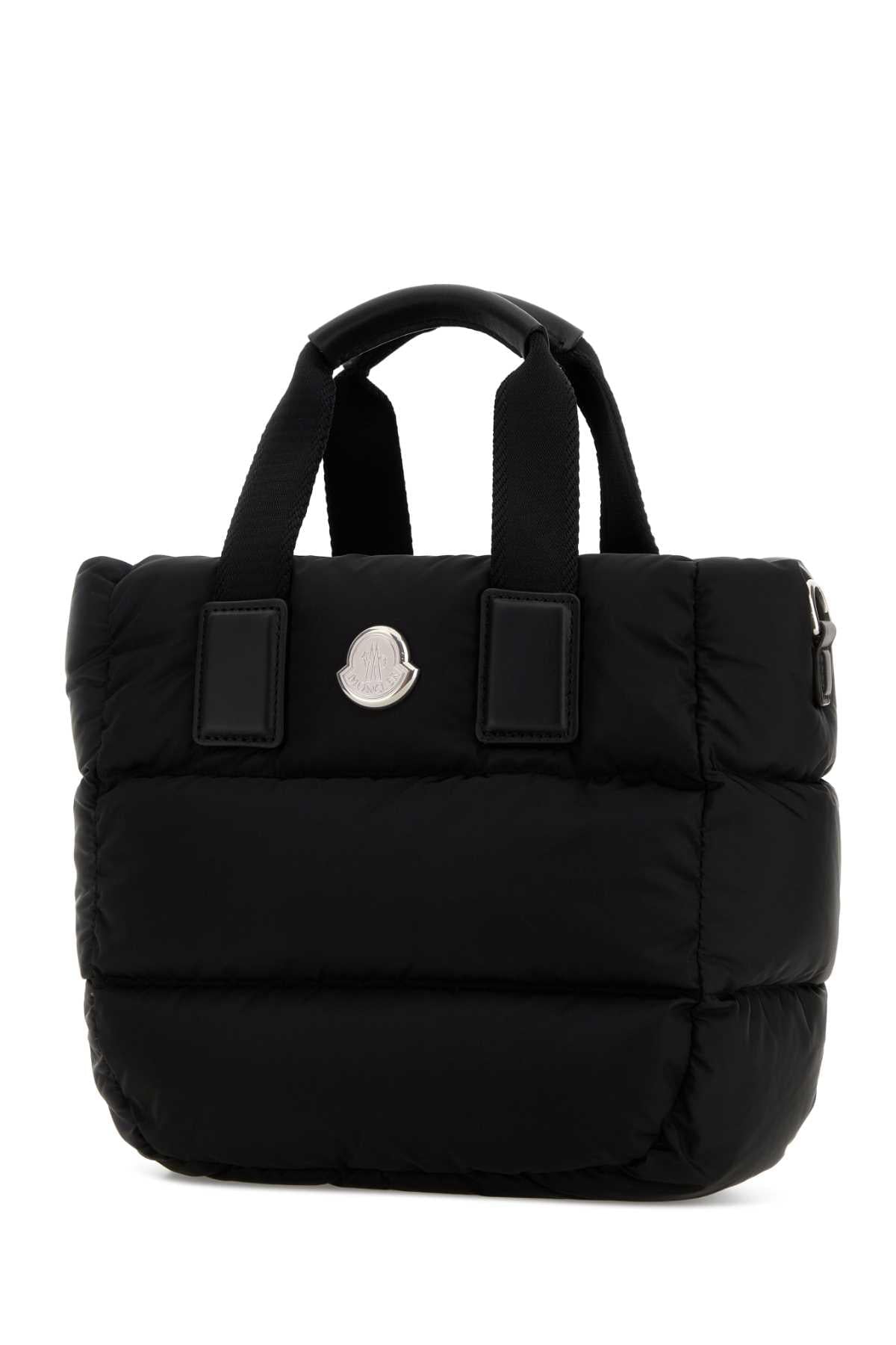 Moncler Women Black Fabric Mini Caradoc Handbag MONCLER