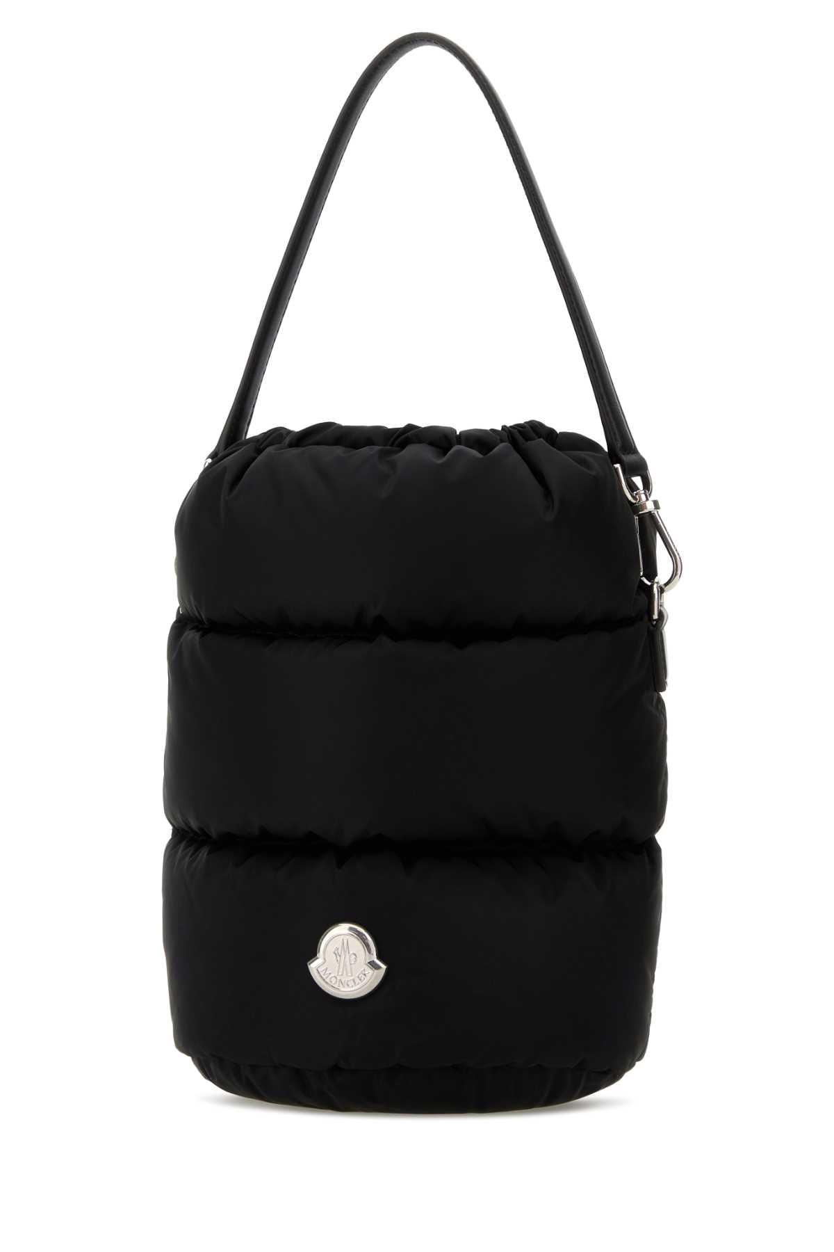 Moncler Women Black Canvas Caradoc Bucket Bag MONCLER