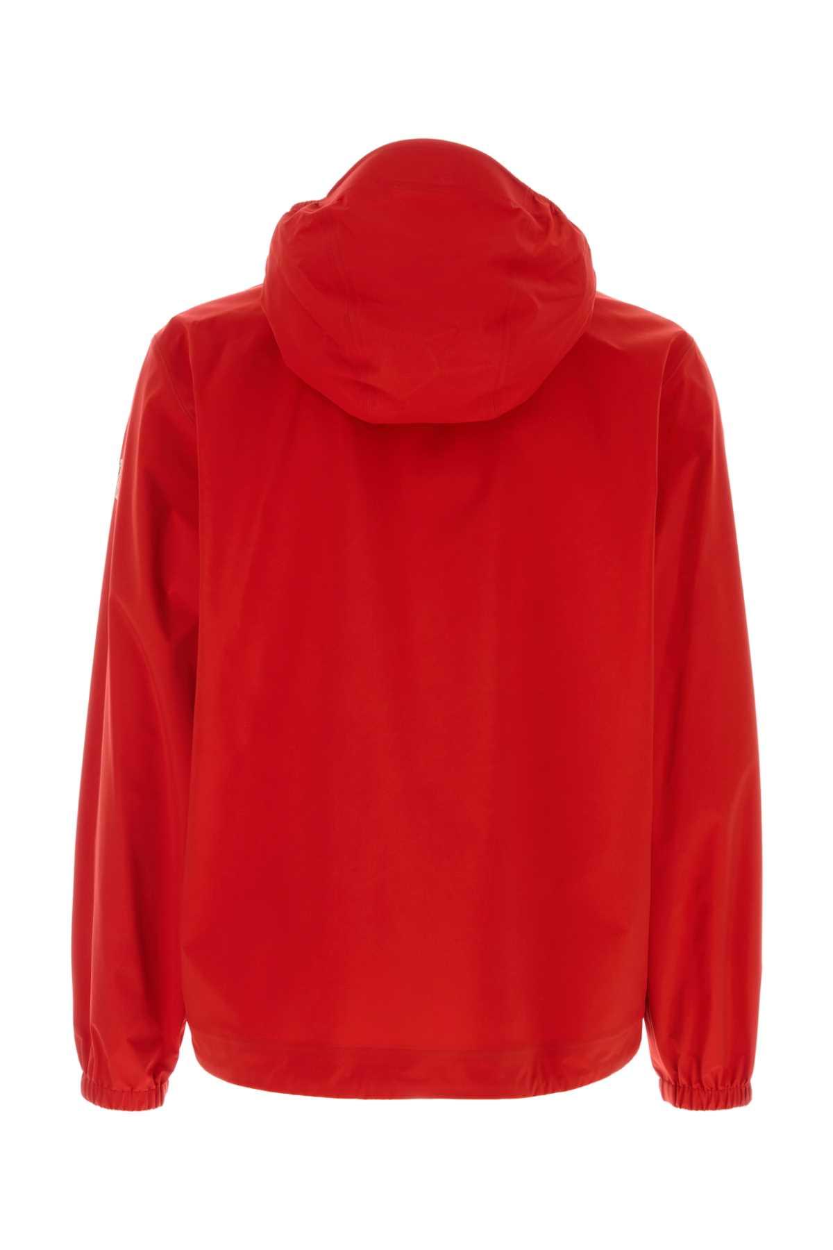 Moncler Grenoble Men Red Gore-Tex Shipton Windbreaker MONCLER GRENOBLE
