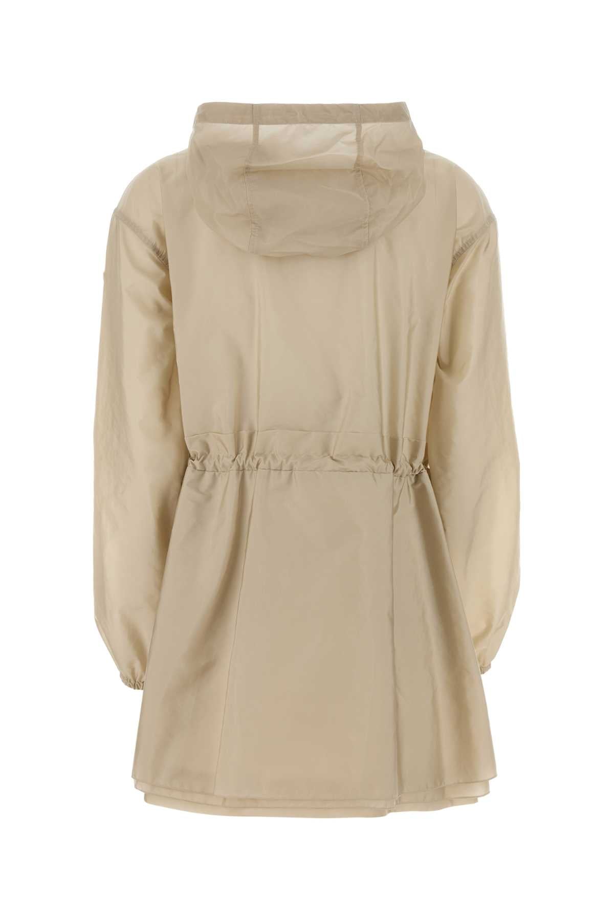Moncler Women Sand Nylon Weteau Jacket MONCLER