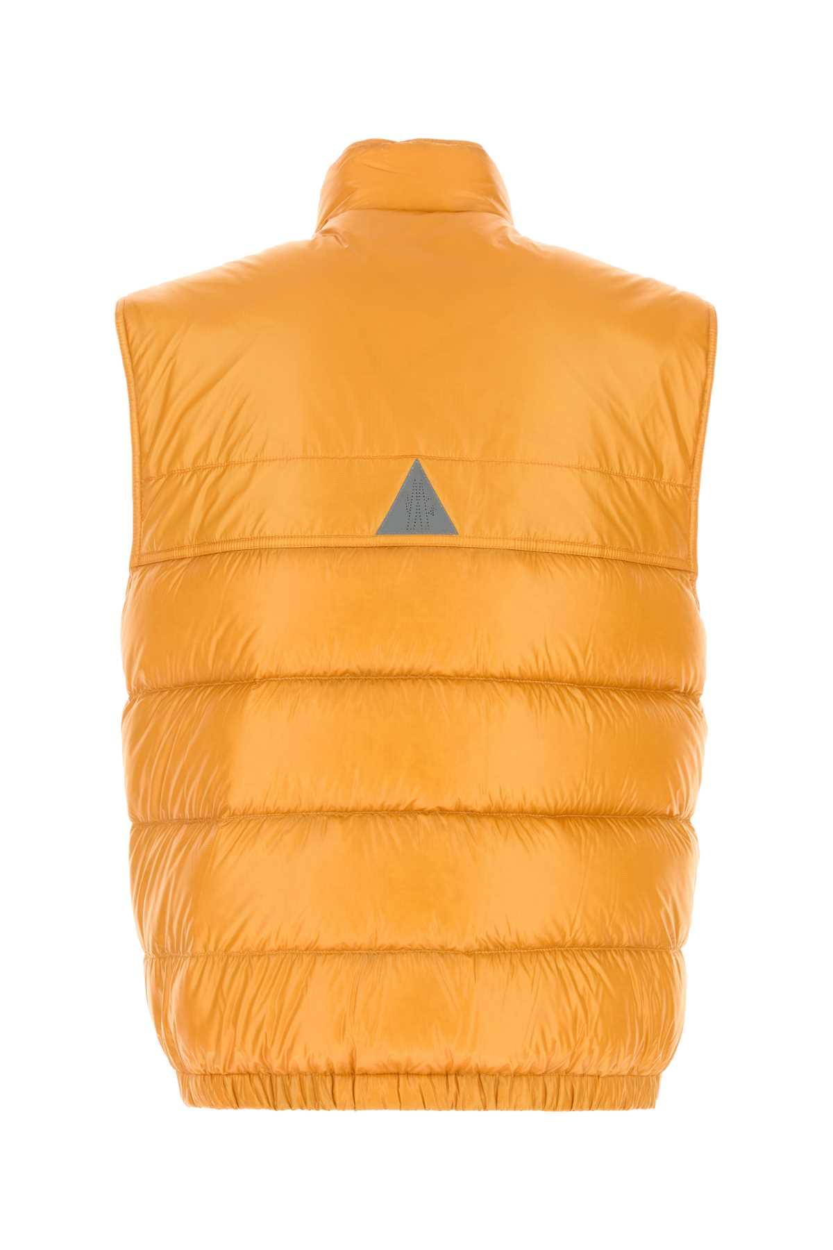Moncler Grenoble Men Yellow Nylon Sleeveless Uychi Down Jacket MONCLER GRENOBLE