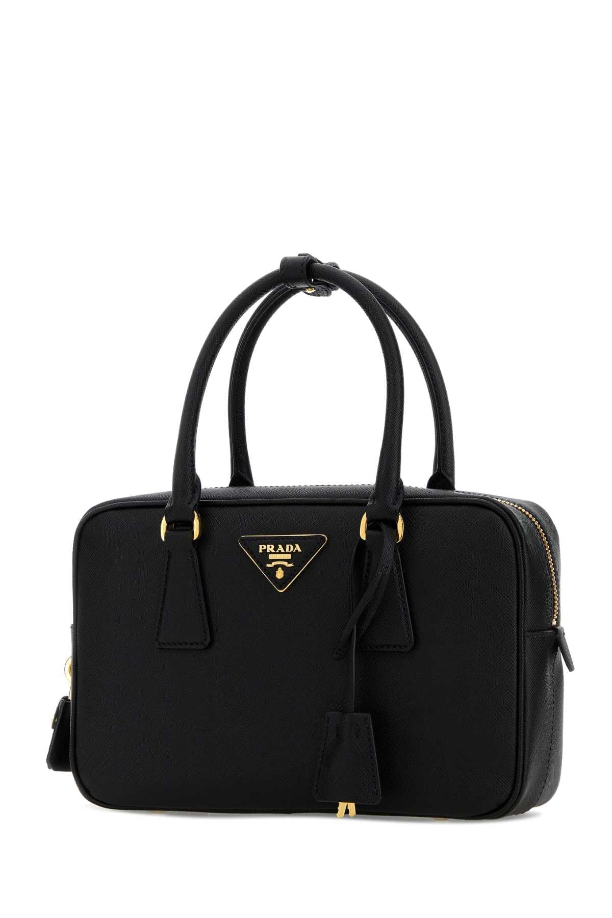 Prada Women Black Leather Handbag PRADA