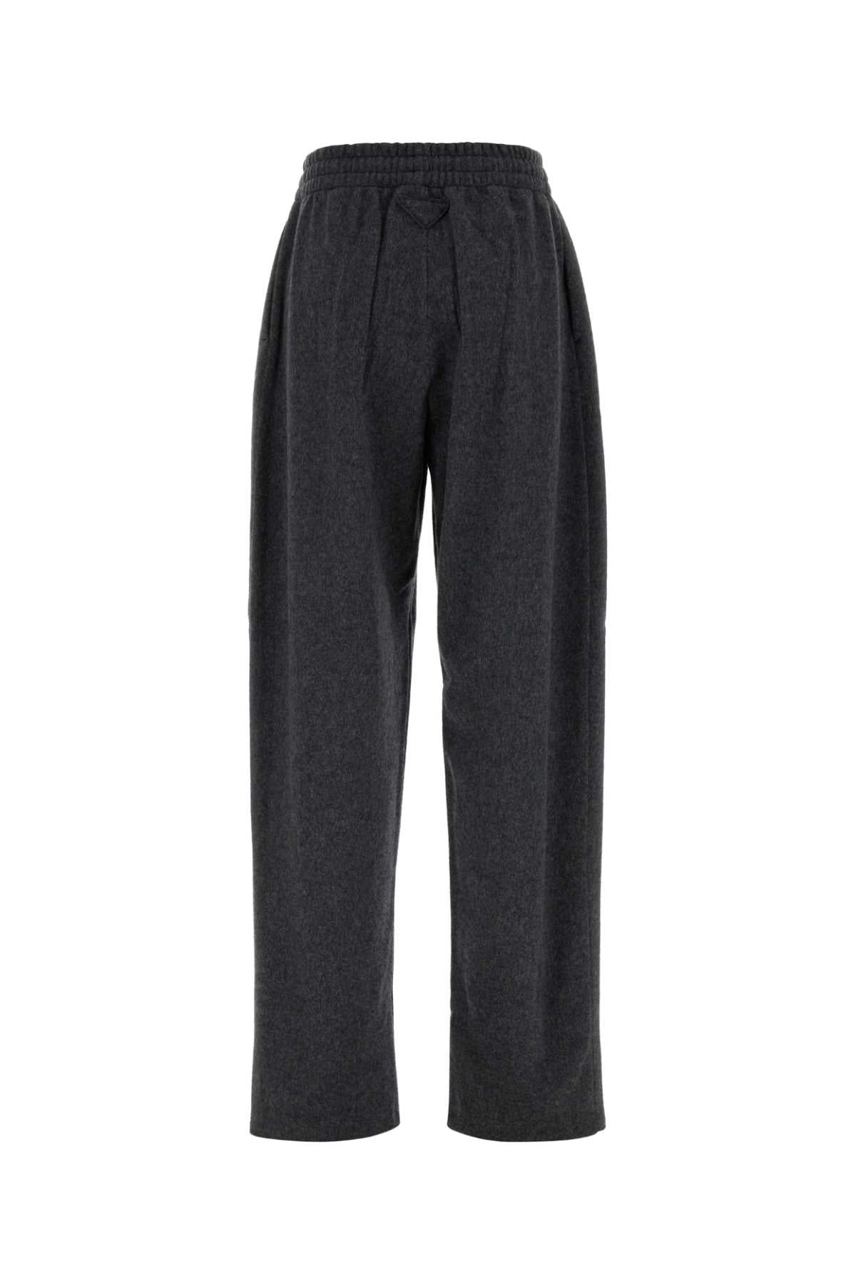 Prada Women Dark Grey Wool Blend Pant PRADA