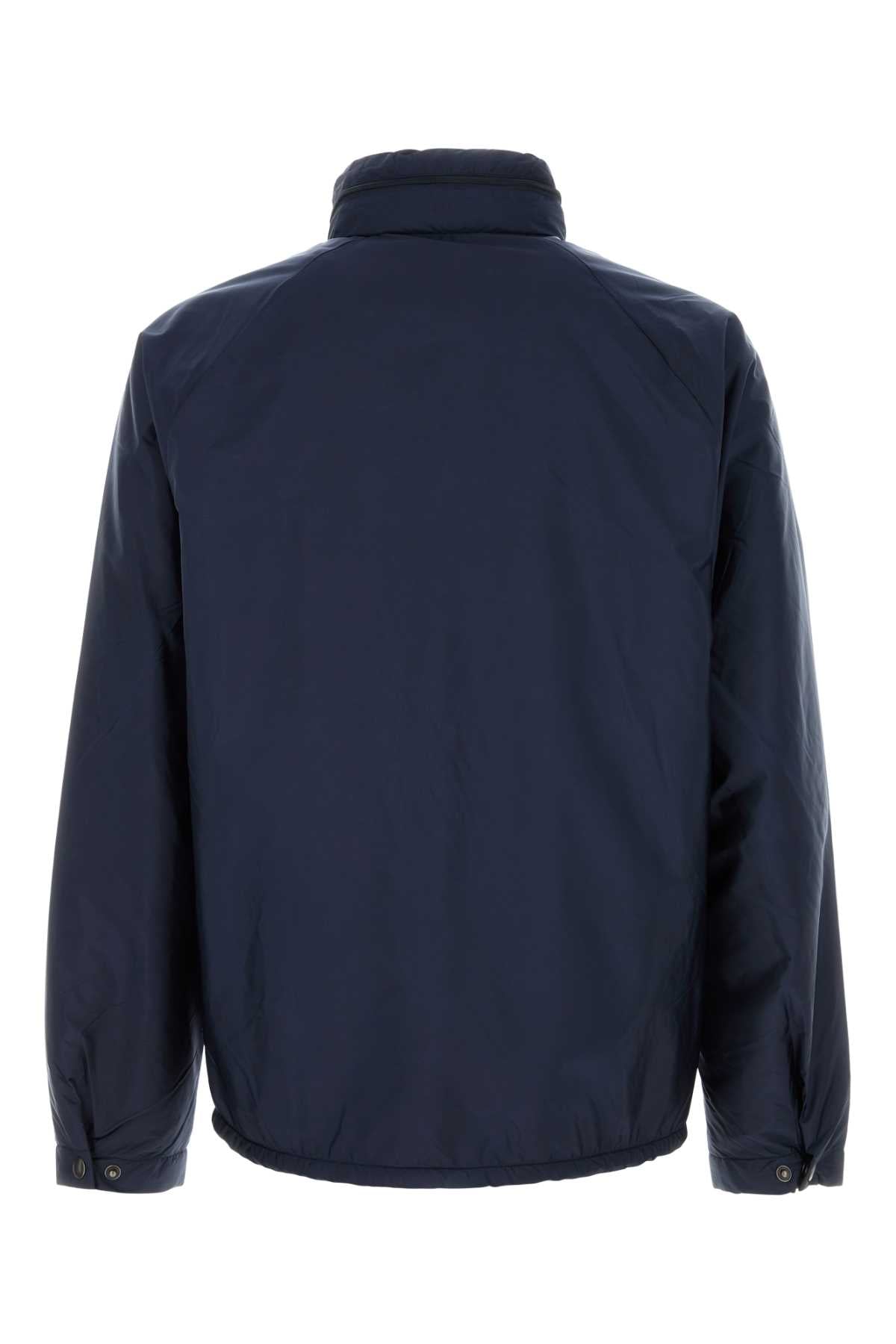 Prada Men Navy Blue Re-Nylon Jacket PRADA