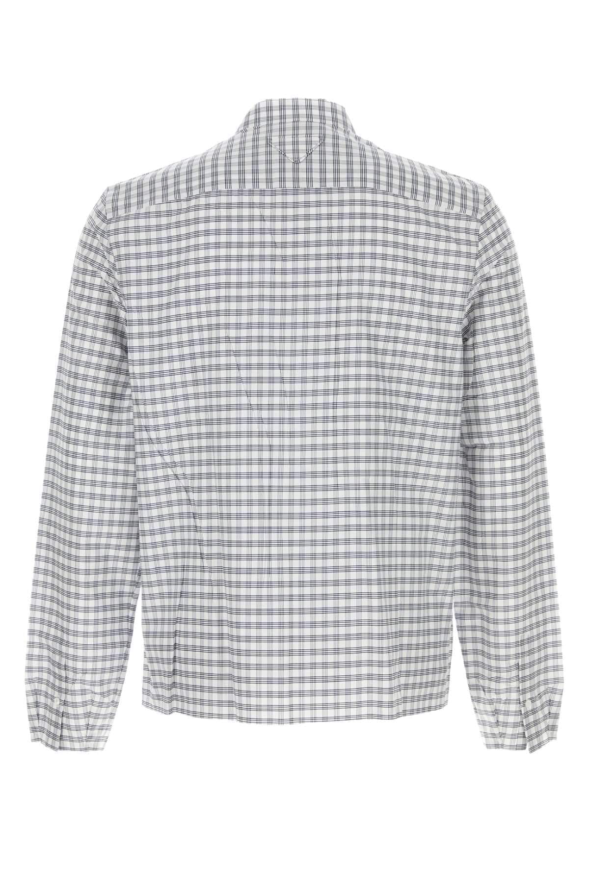 Prada Men Embroidered Cotton Shirt PRADA