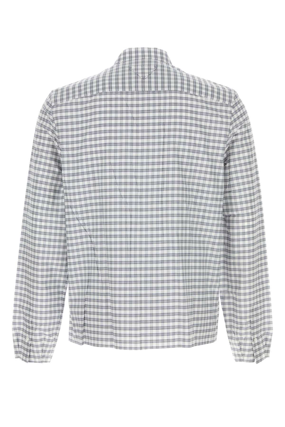 Prada Men Embroidered Cotton Shirt PRADA