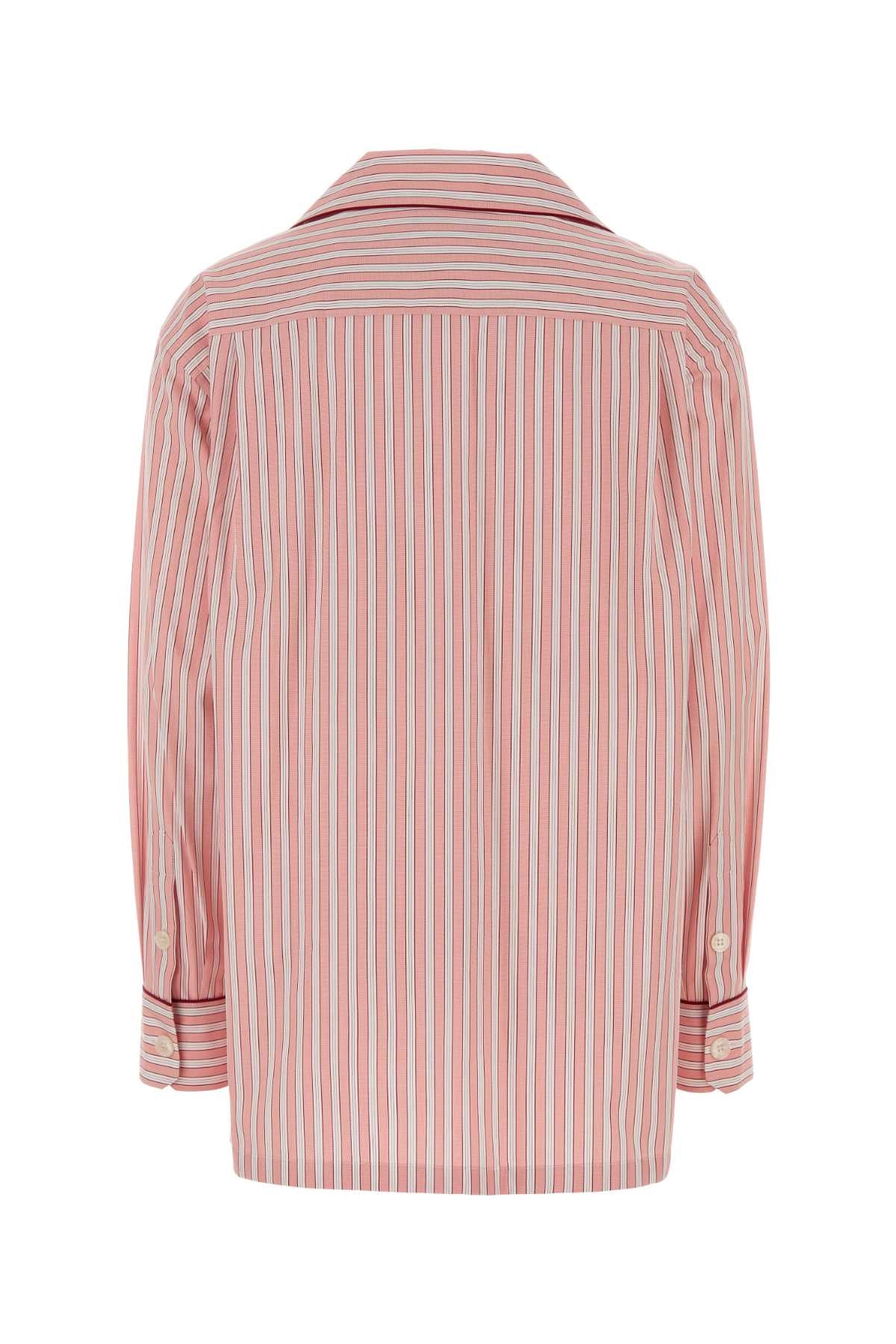 Dolce & Gabbana Women Embroidered Poplin Oversize Shirt DOLCE & GABBANA