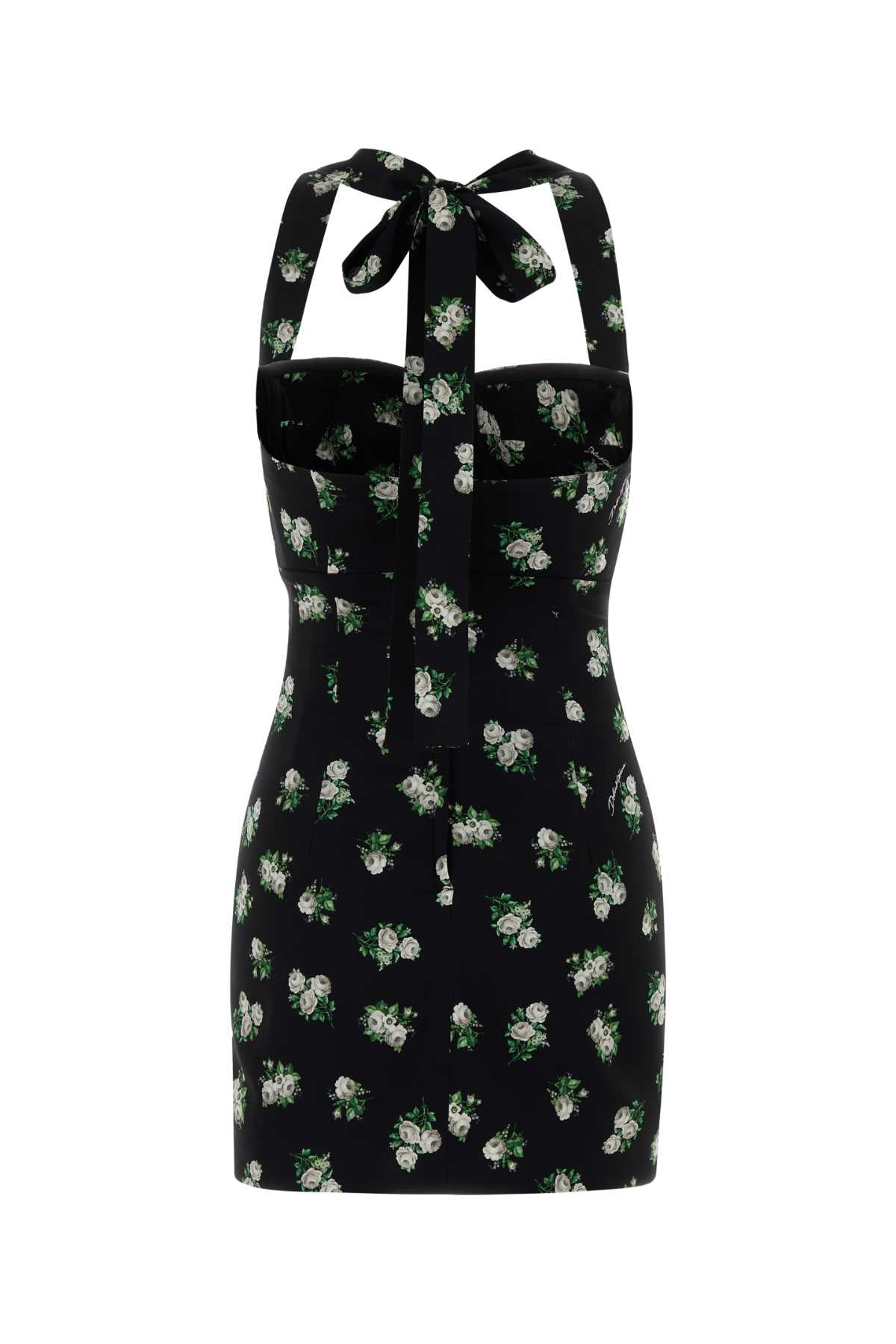 Dolce & Gabbana Women Printed Stretch Crepe Mini Dress DOLCE & GABBANA