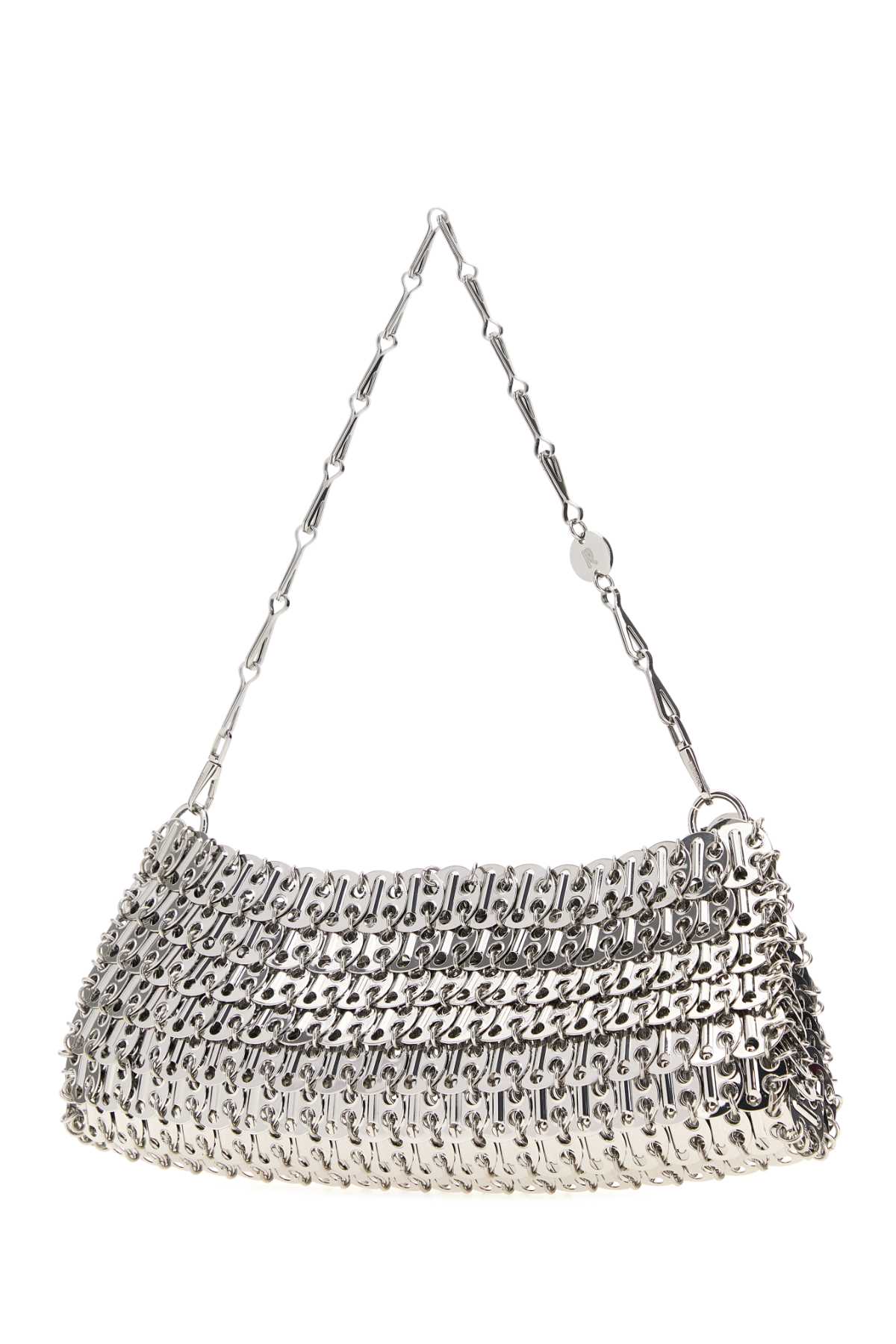 Rabanne Women Silver Metal Chain 1969 Shoulder Bag PACO RABANNE
