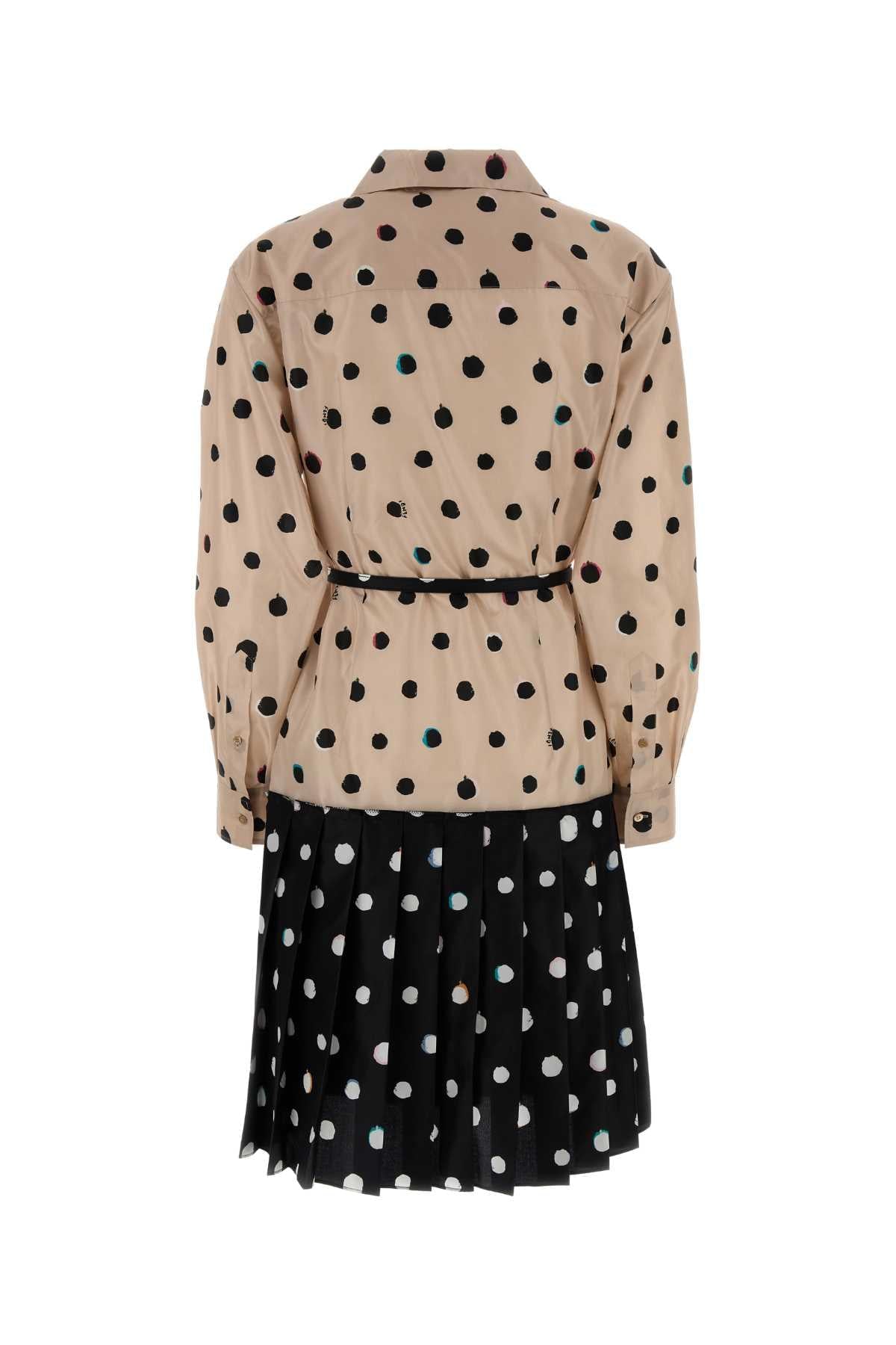 Fendi Women Printed Silk Dress FENDI