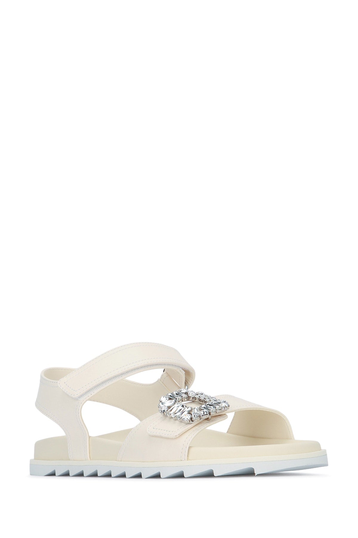 Roger Vivier Women Slidy Viv Strass Sandal 25 ROGER VIVIER