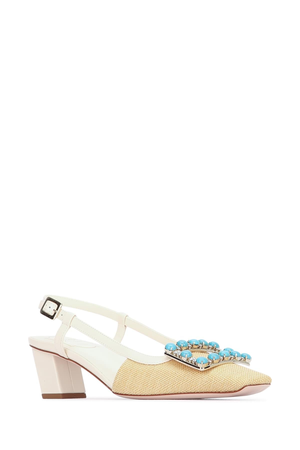 Roger Vivier Women Bv Pietre Dure Sling Back Dec 45 ROGER VIVIER