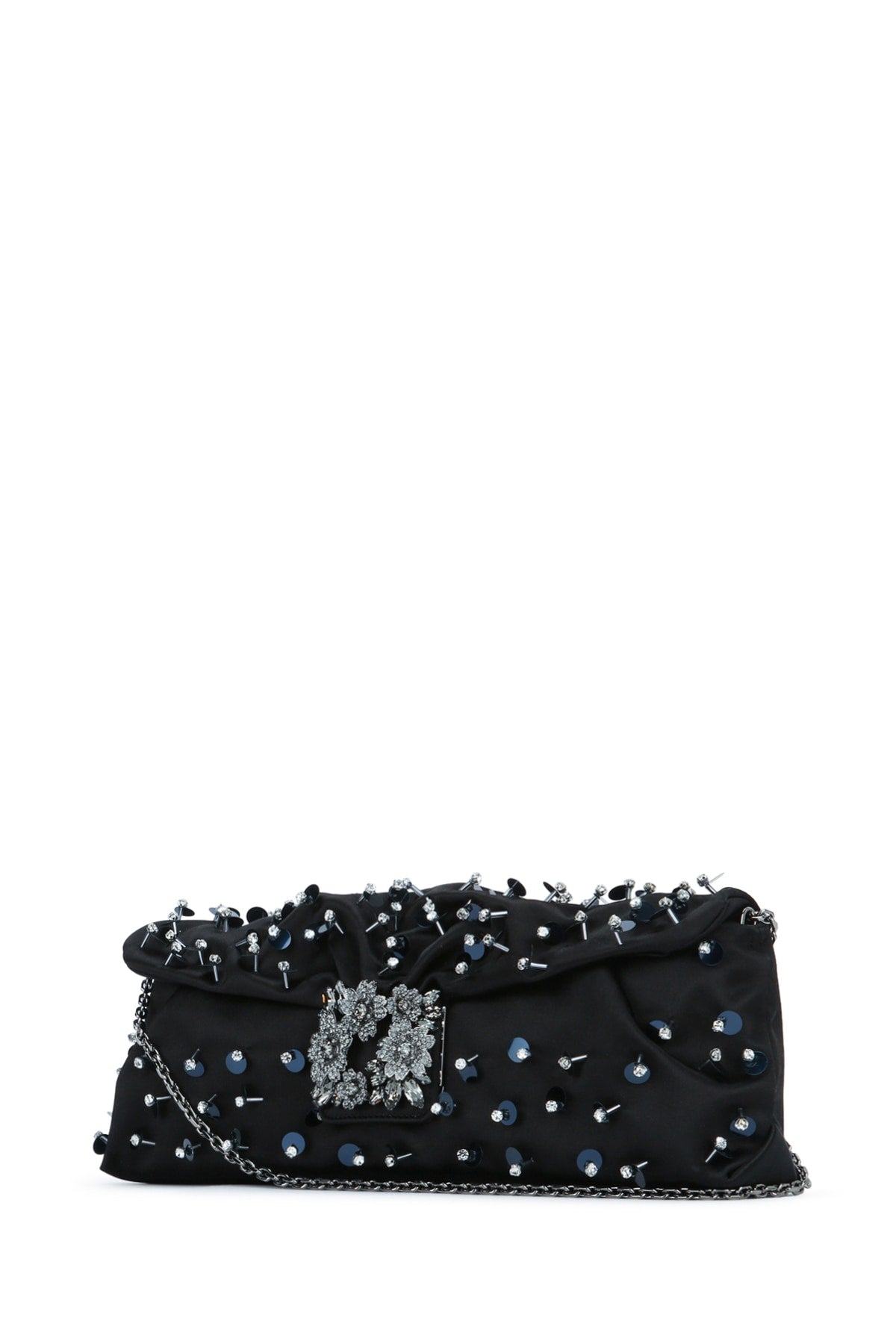 Roger Vivier Women Rv Bouquet Dr Long Paillettes Emb ROGER VIVIER