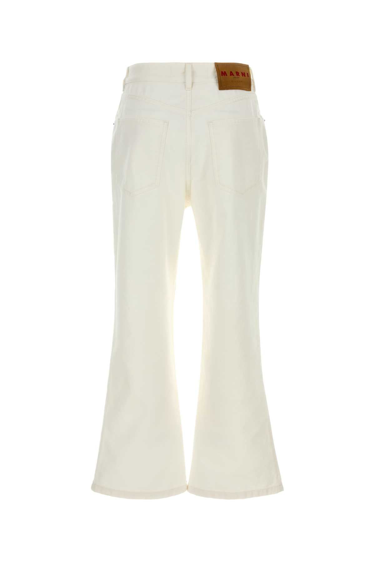 Marni Women White Denim Jeans MARNI