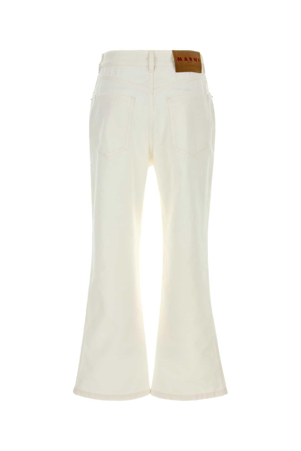 Marni Women White Denim Jeans MARNI