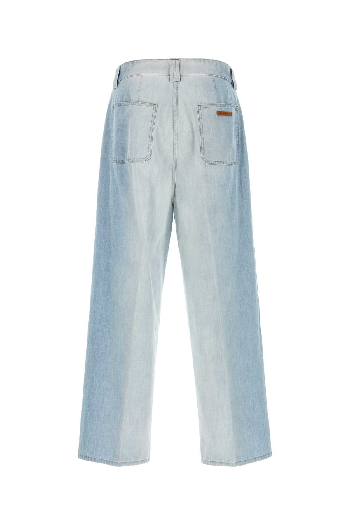 Marni Men Light-Blue Chambray Jeans MARNI