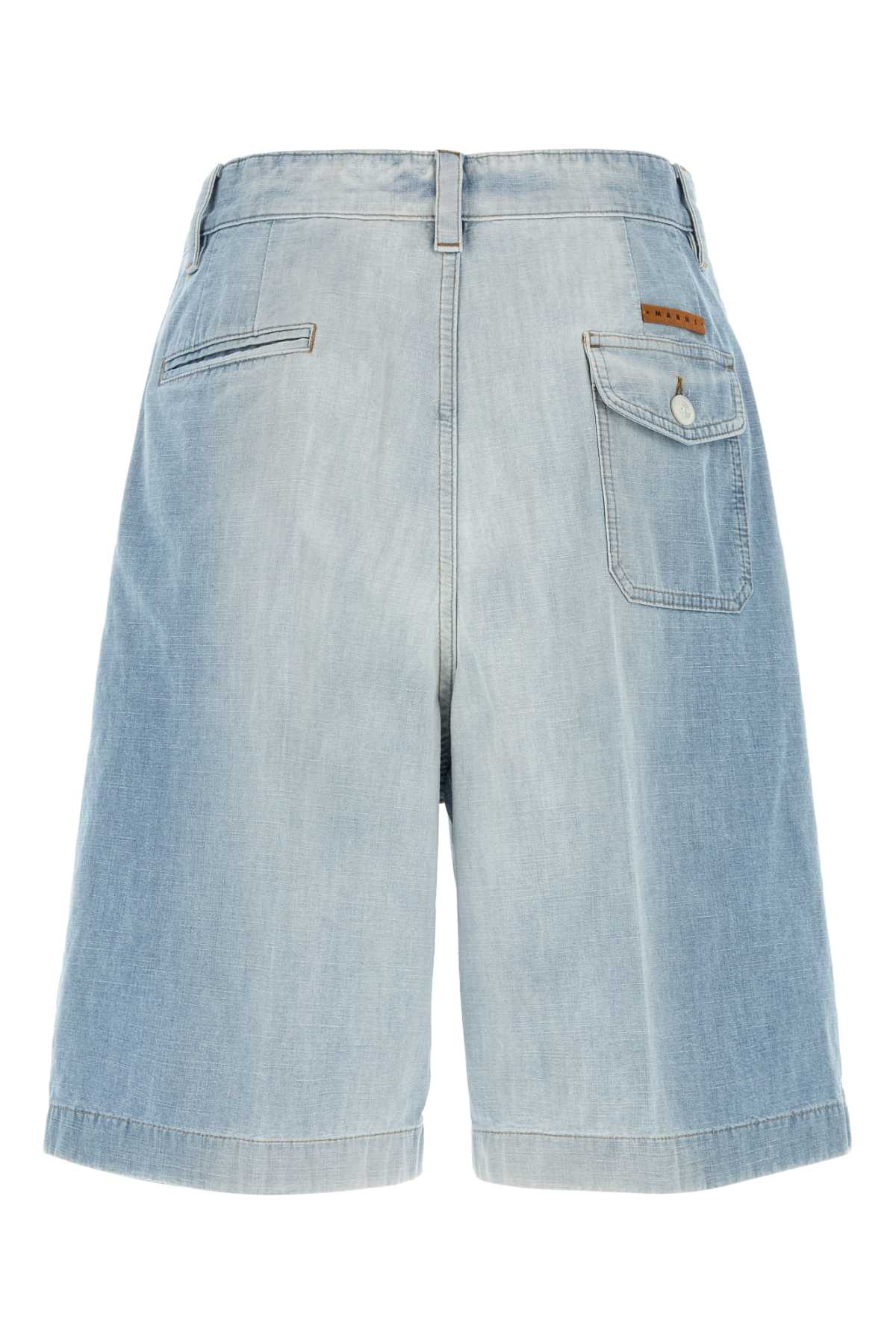 Marni Men Denim Bermuda Shorts MARNI