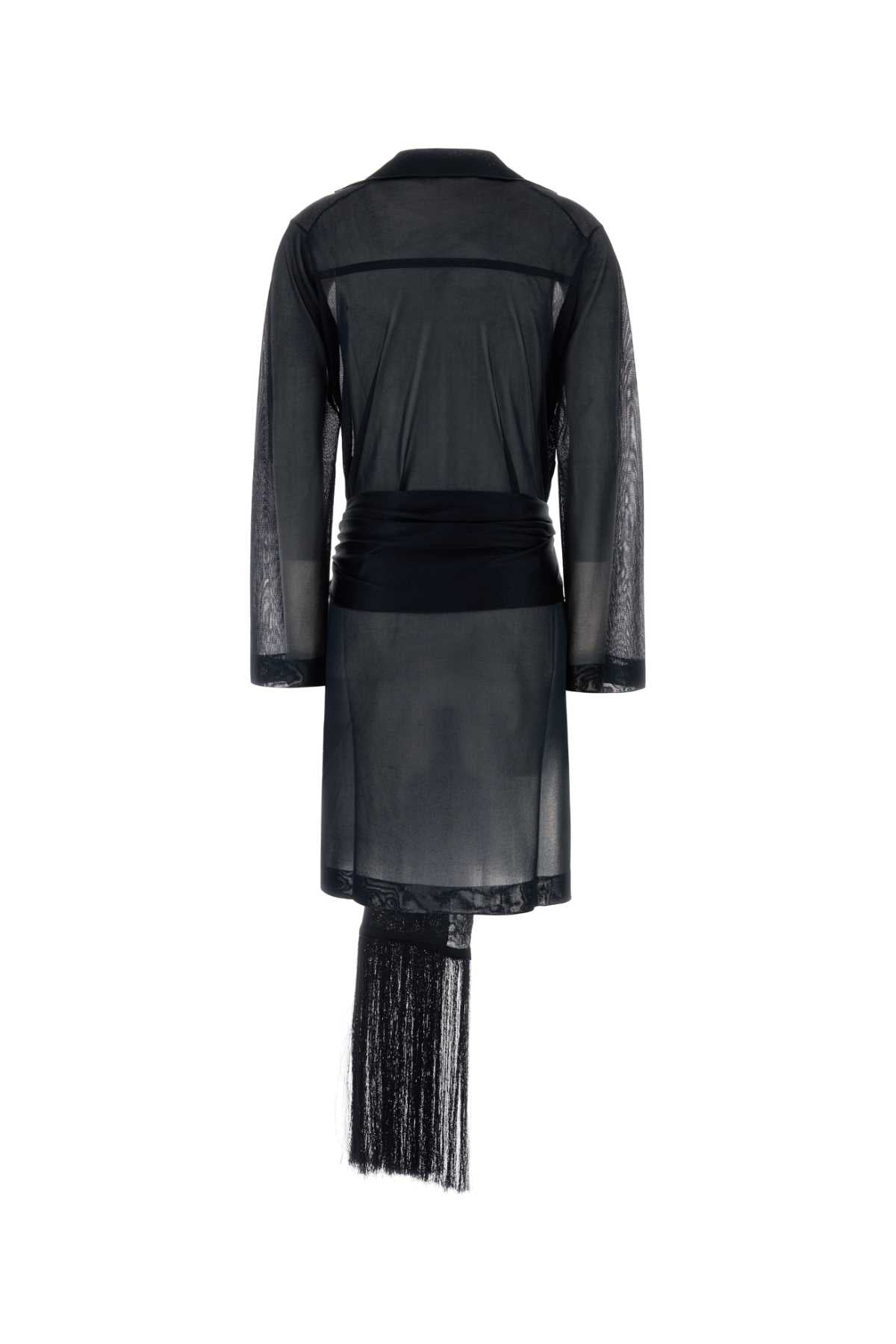 Salvatore Ferragamo Women Midnight Blue Knit Cardigan FERRAGAMO