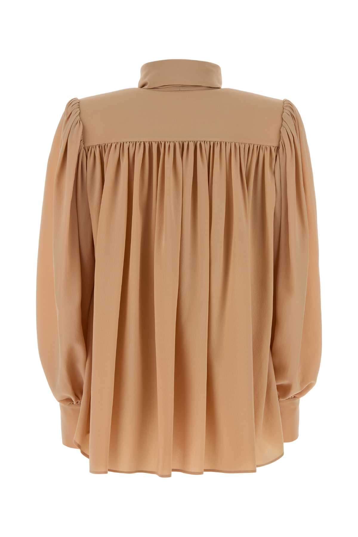 Chloe Women Powder Pink Crepe Blouse CHLOE