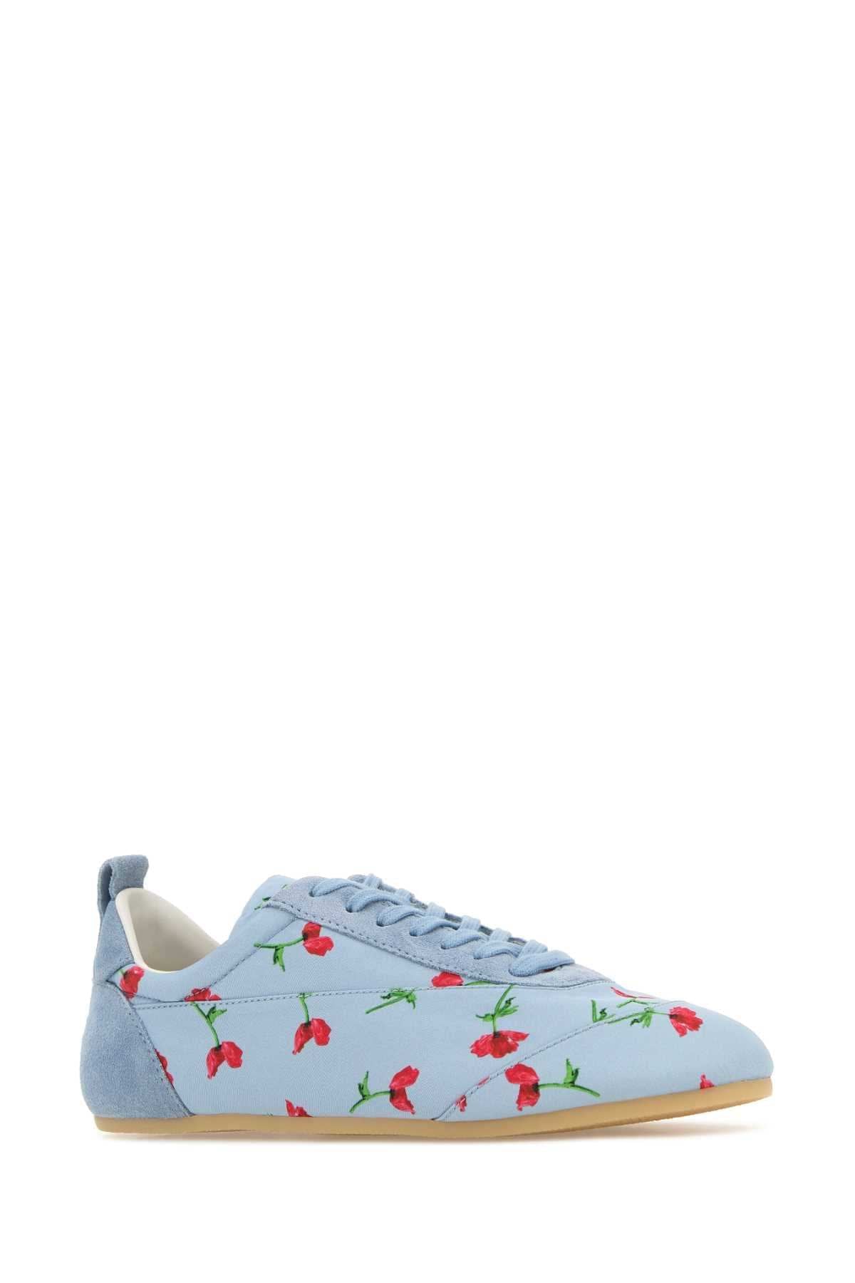 Jil Sander Women Printed Canvas Etage Sneakers JIL SANDER