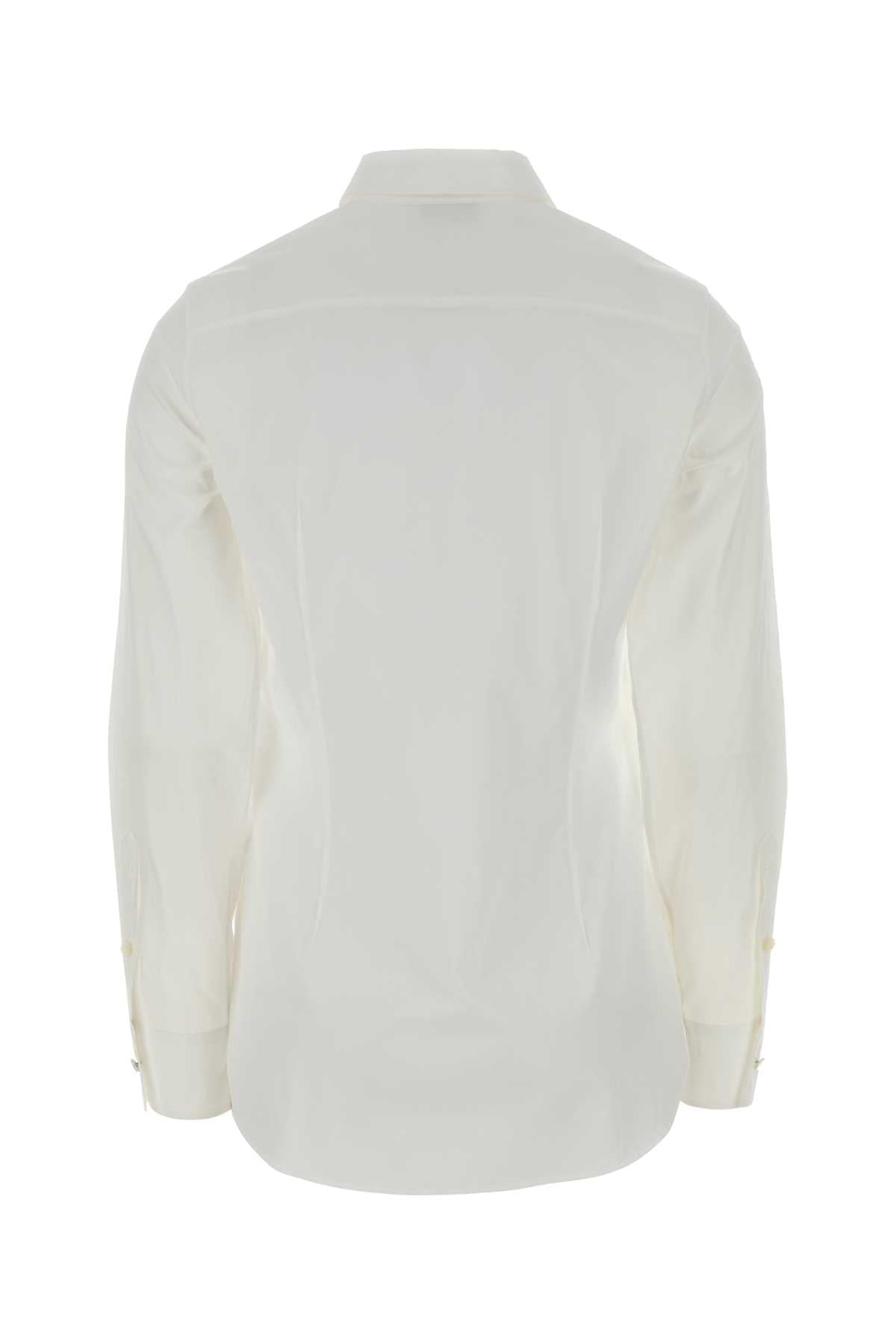 Jil Sander Women White Poplin Shirt JIL SANDER