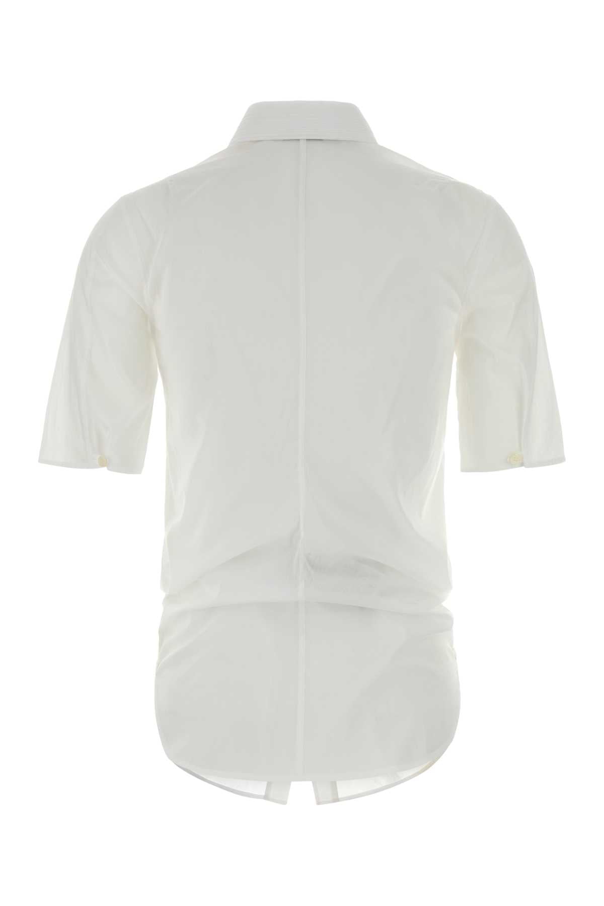Jil Sander Women White Muslin Shirt JIL SANDER