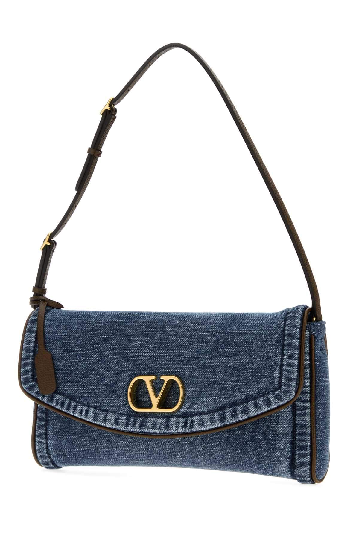 Valentino Garavani Women Denim Devain Shoulder Bag VALENTINO GARAVANI