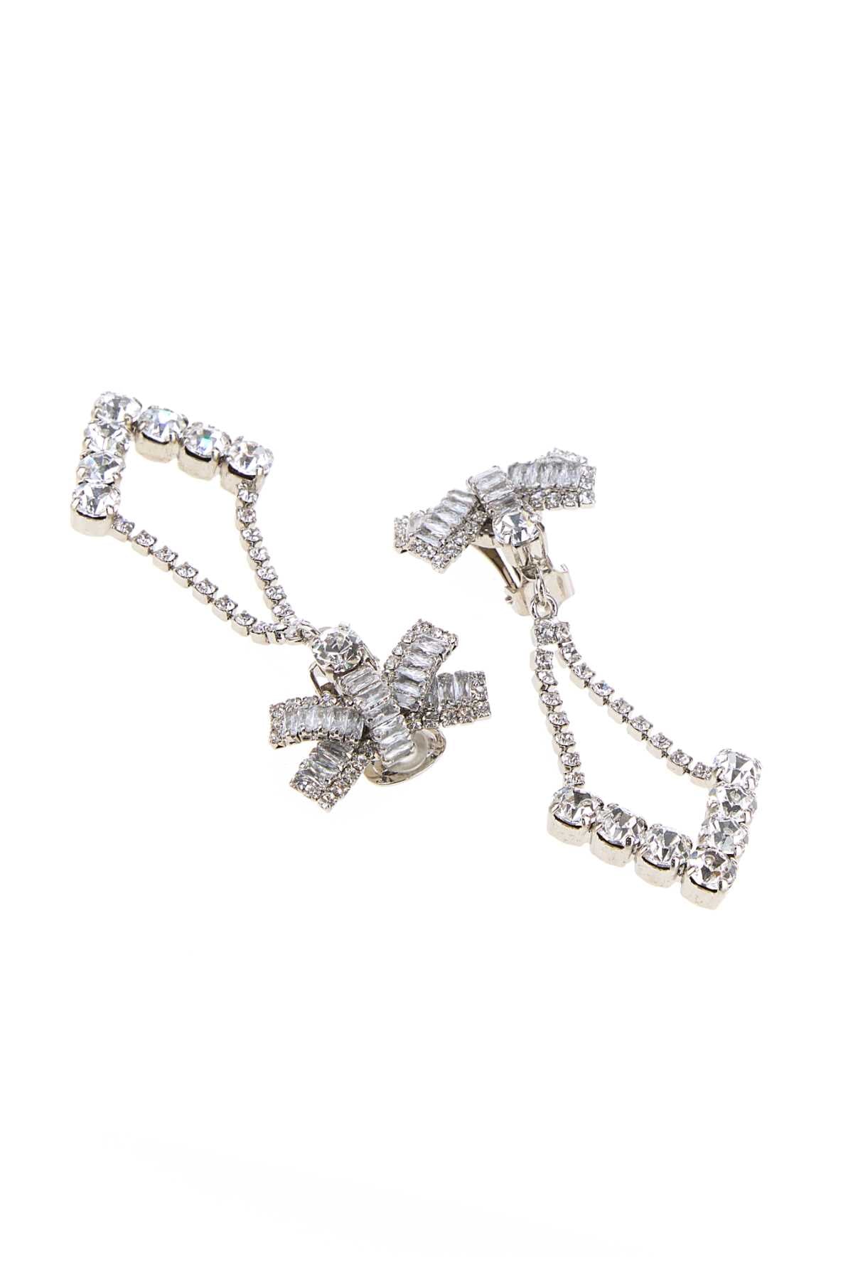 Alessandra Rich Women Embellished Metal Earrings ALESSANDRA RICH