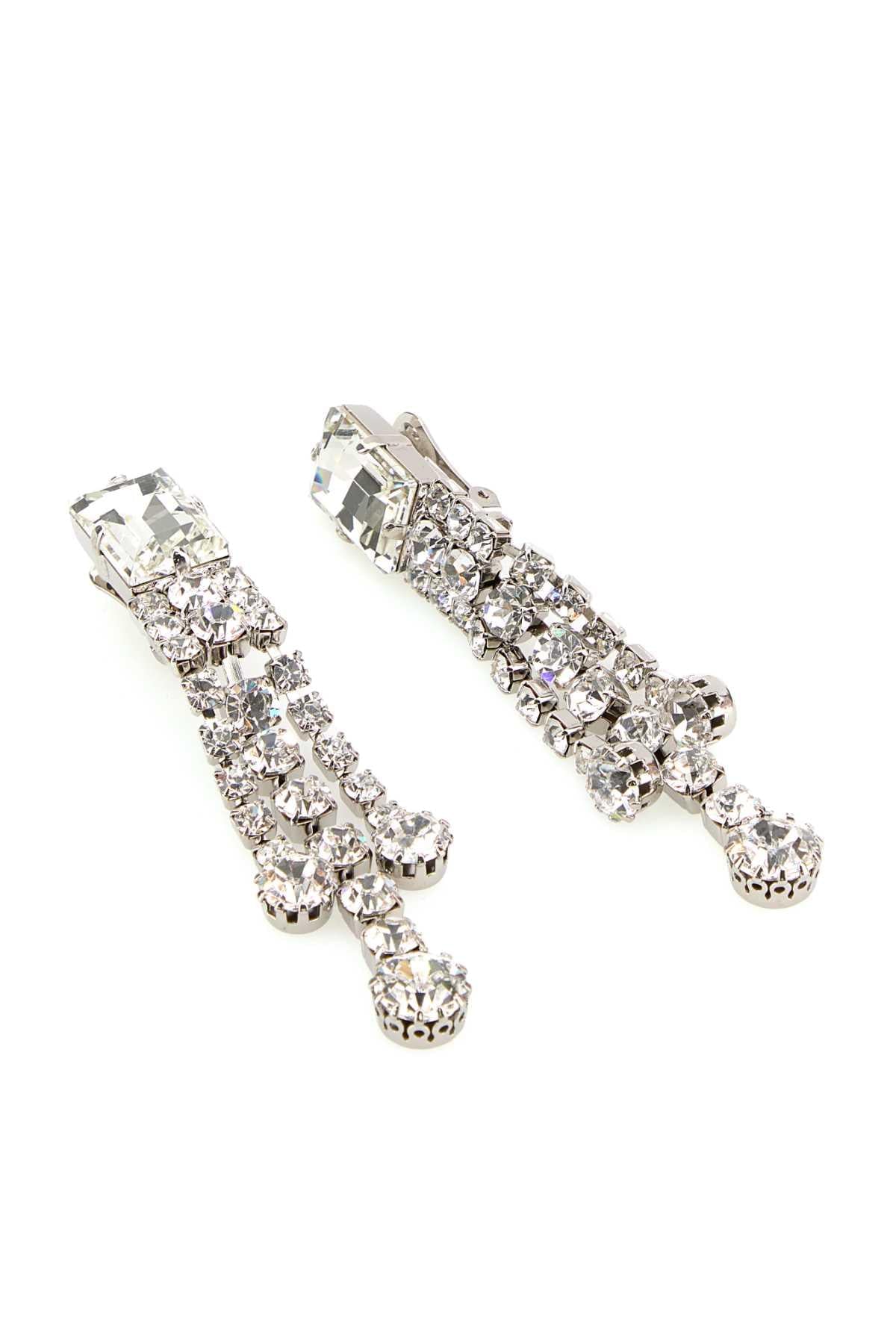 Alessandra Rich Women Embellished Metal Earrings ALESSANDRA RICH
