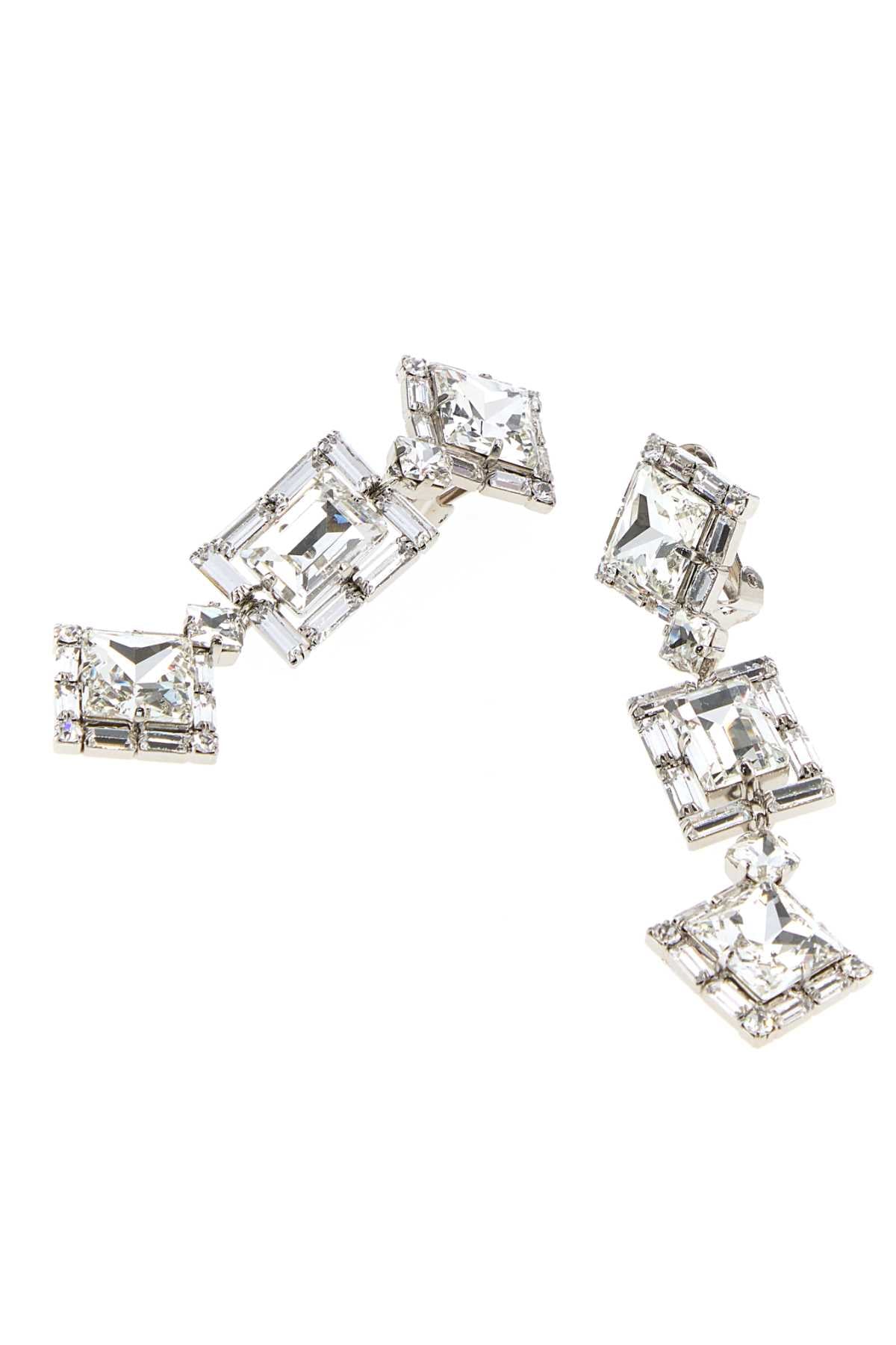Alessandra Rich Women Embellished Metal Earrings ALESSANDRA RICH