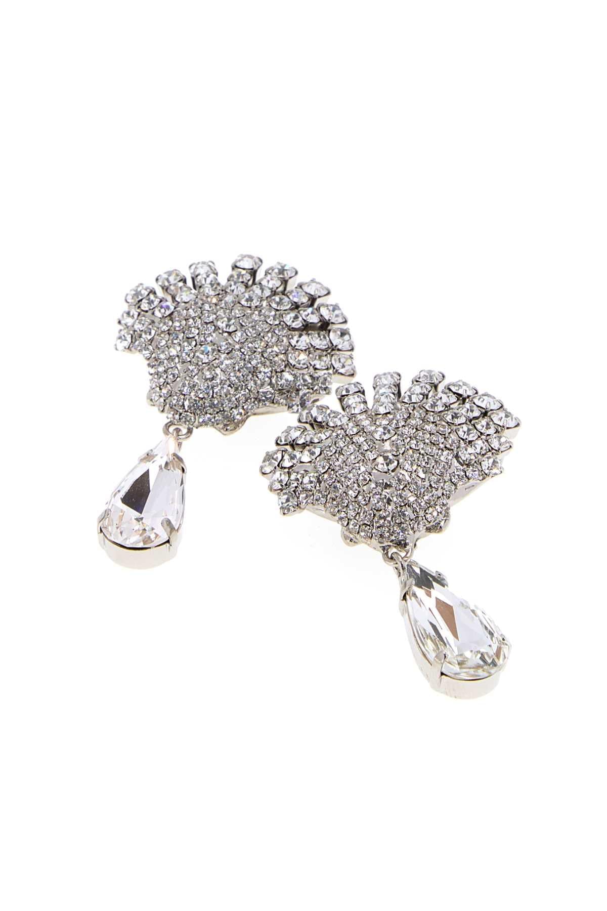 Alessandra Rich Women Embellished Metal Earrings ALESSANDRA RICH