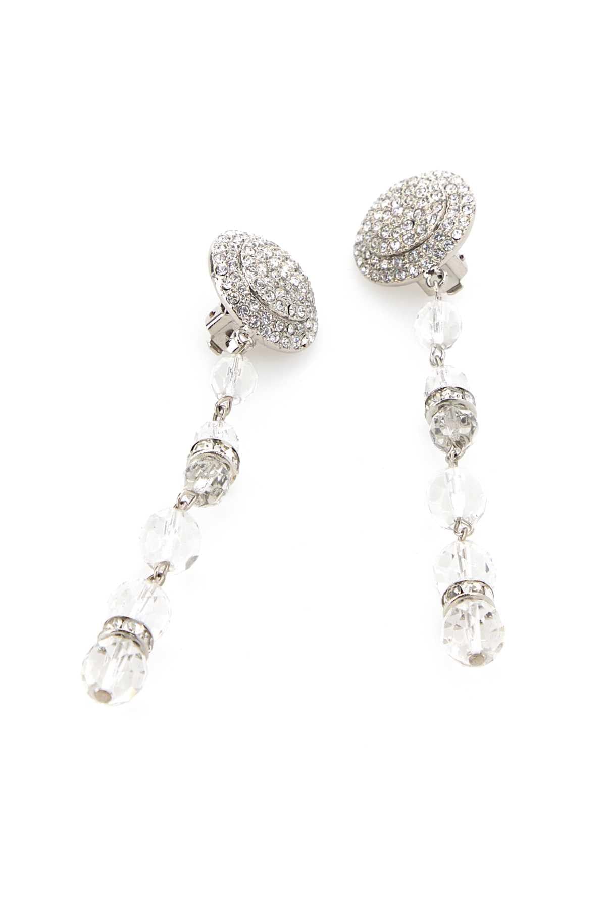 Alessandra Rich Women Embellished Metal Earrings ALESSANDRA RICH