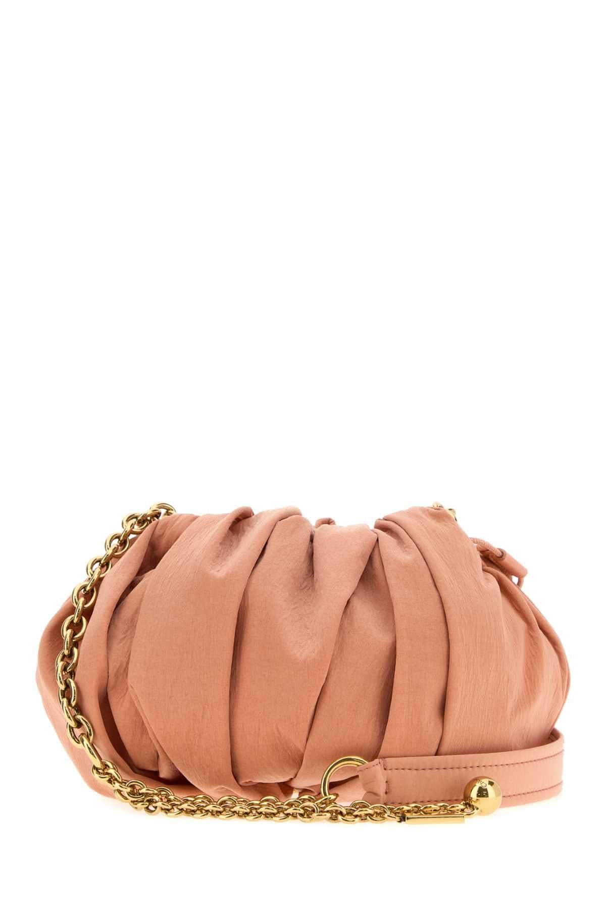 Chloe Women Peach Canvas Chloe Plisse Shoulder Bag CHLOE
