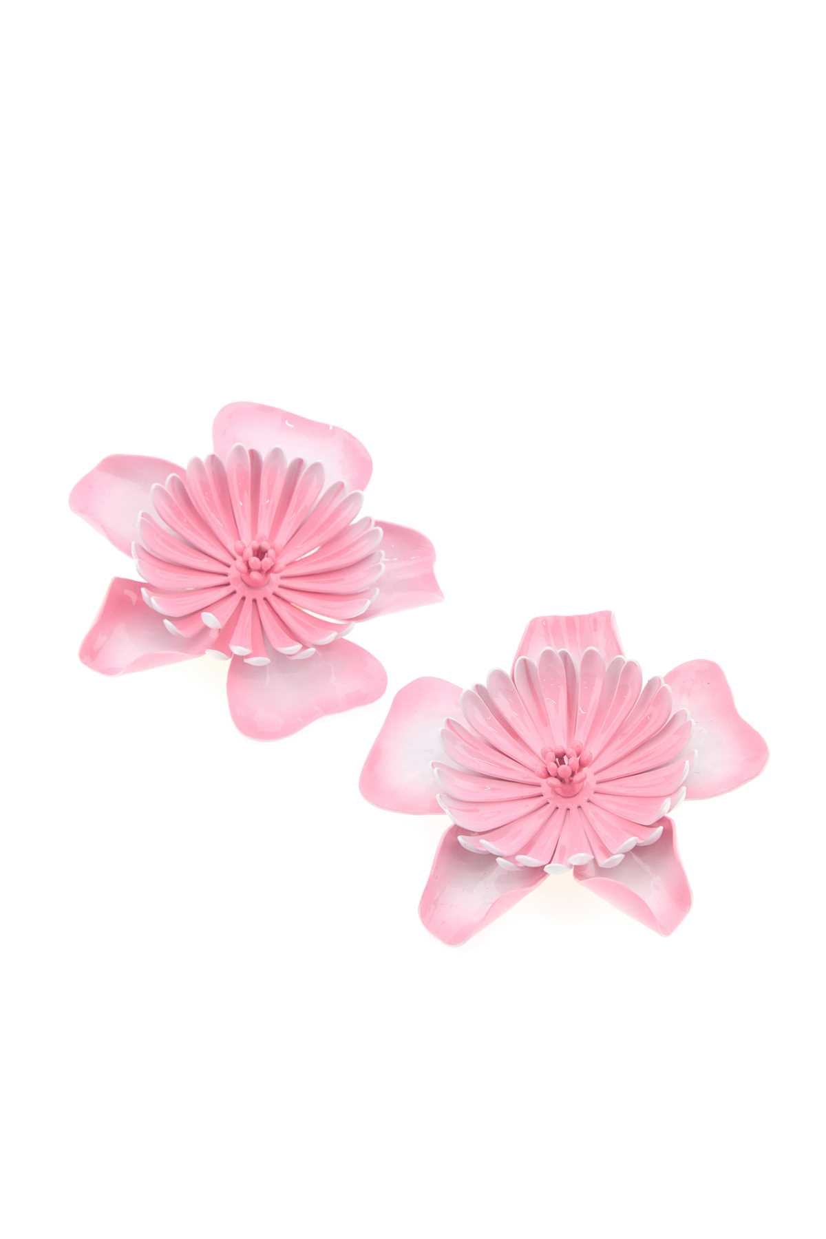 Chloe Women Pink Metal Chloe Bloom Earrings CHLOE