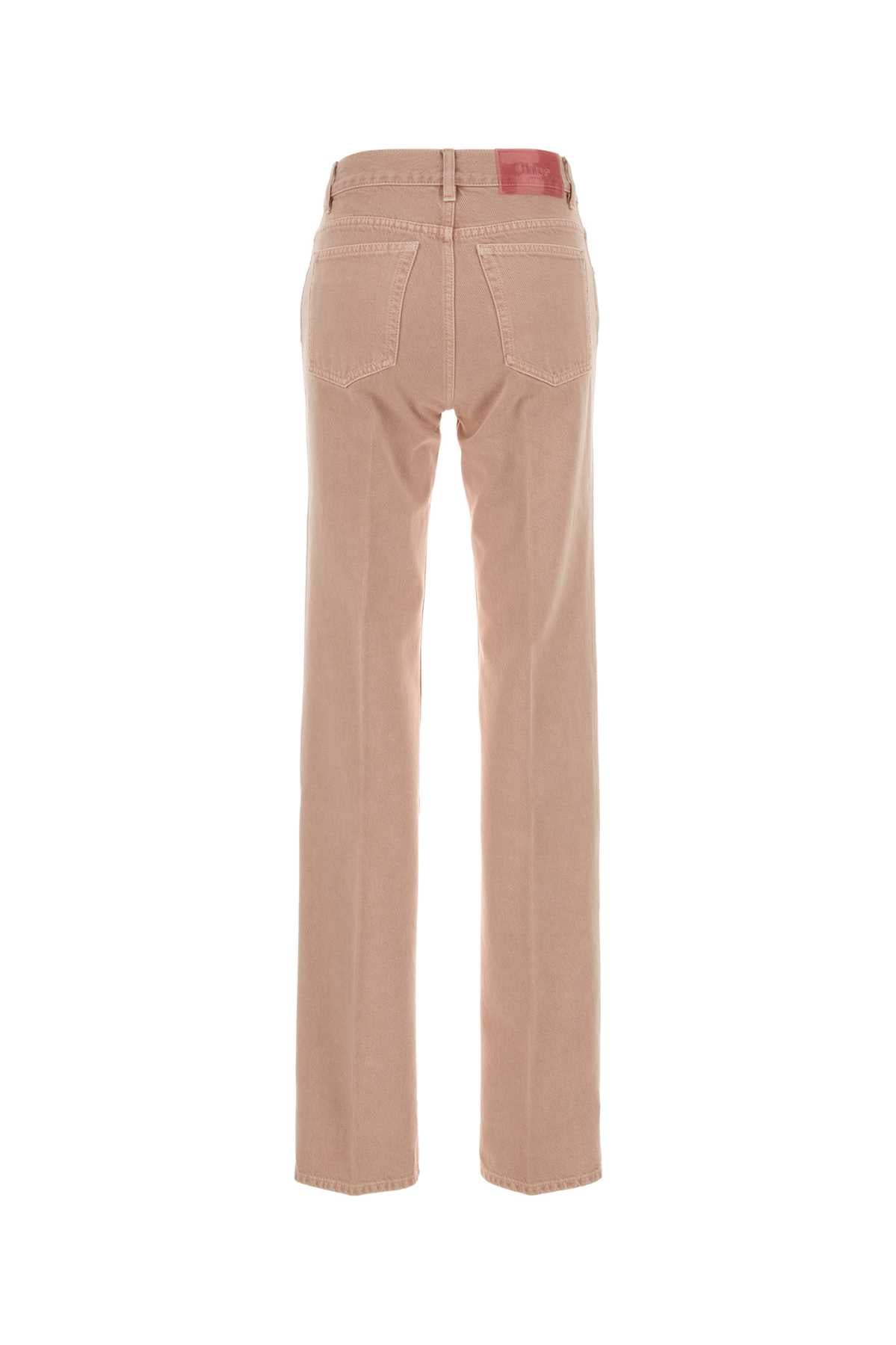 Chloe Women Pink Denim Jeans CHLOE