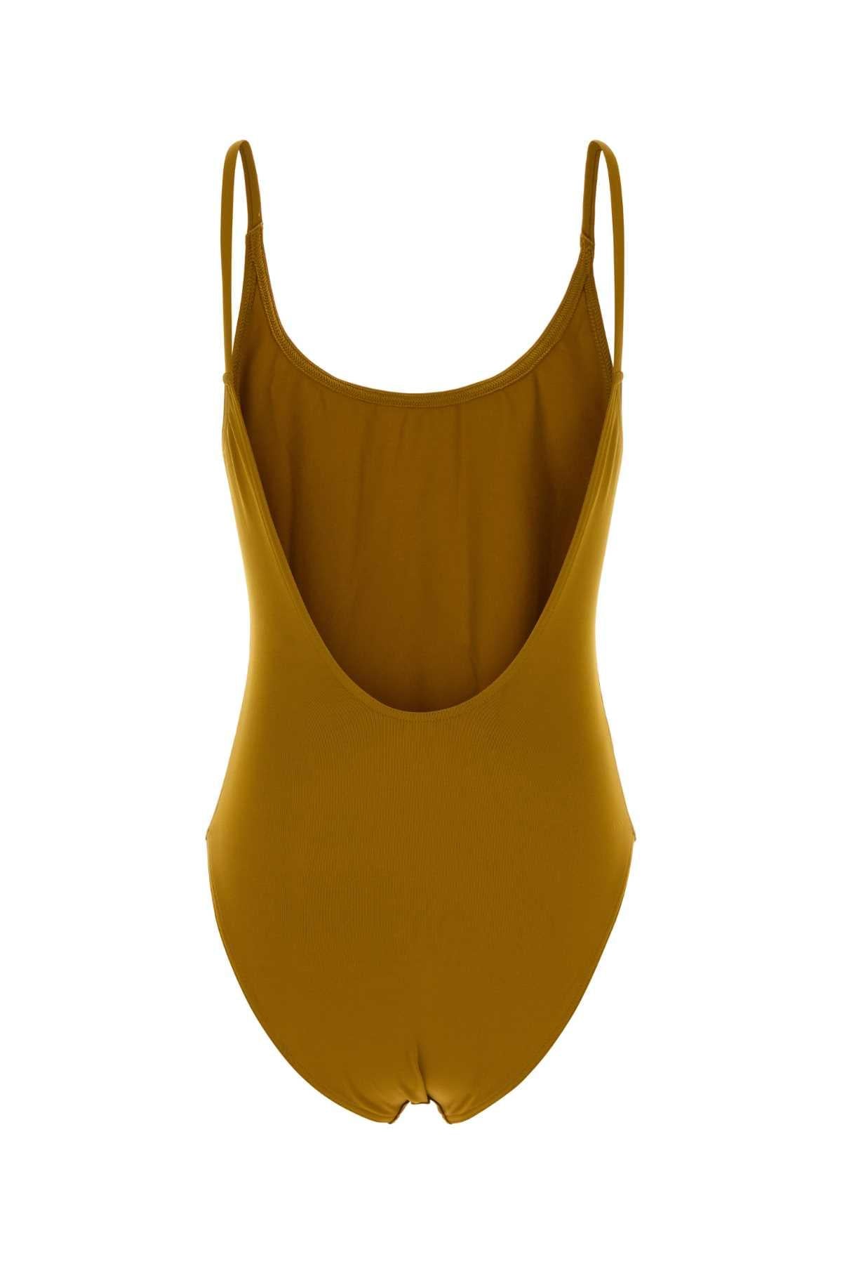 Eres Women Mustard Stretch Nylon Decouverte Swimsuit ERES